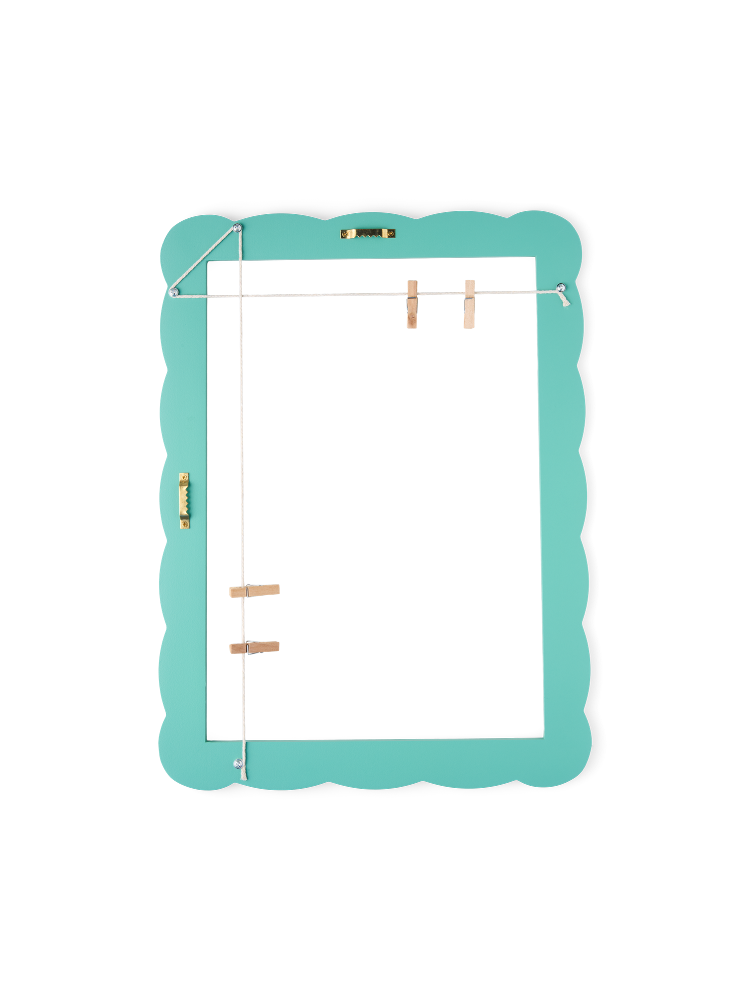 Large children's frame Poplar wood. 41.5 x 31 cm.