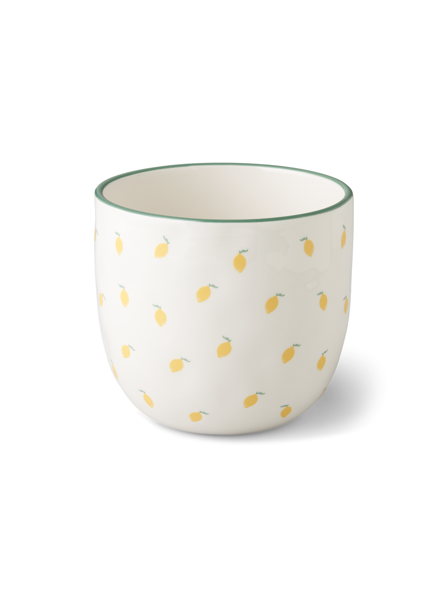 Flowerpot Dolomite. Ø12.1 x 11 cm.