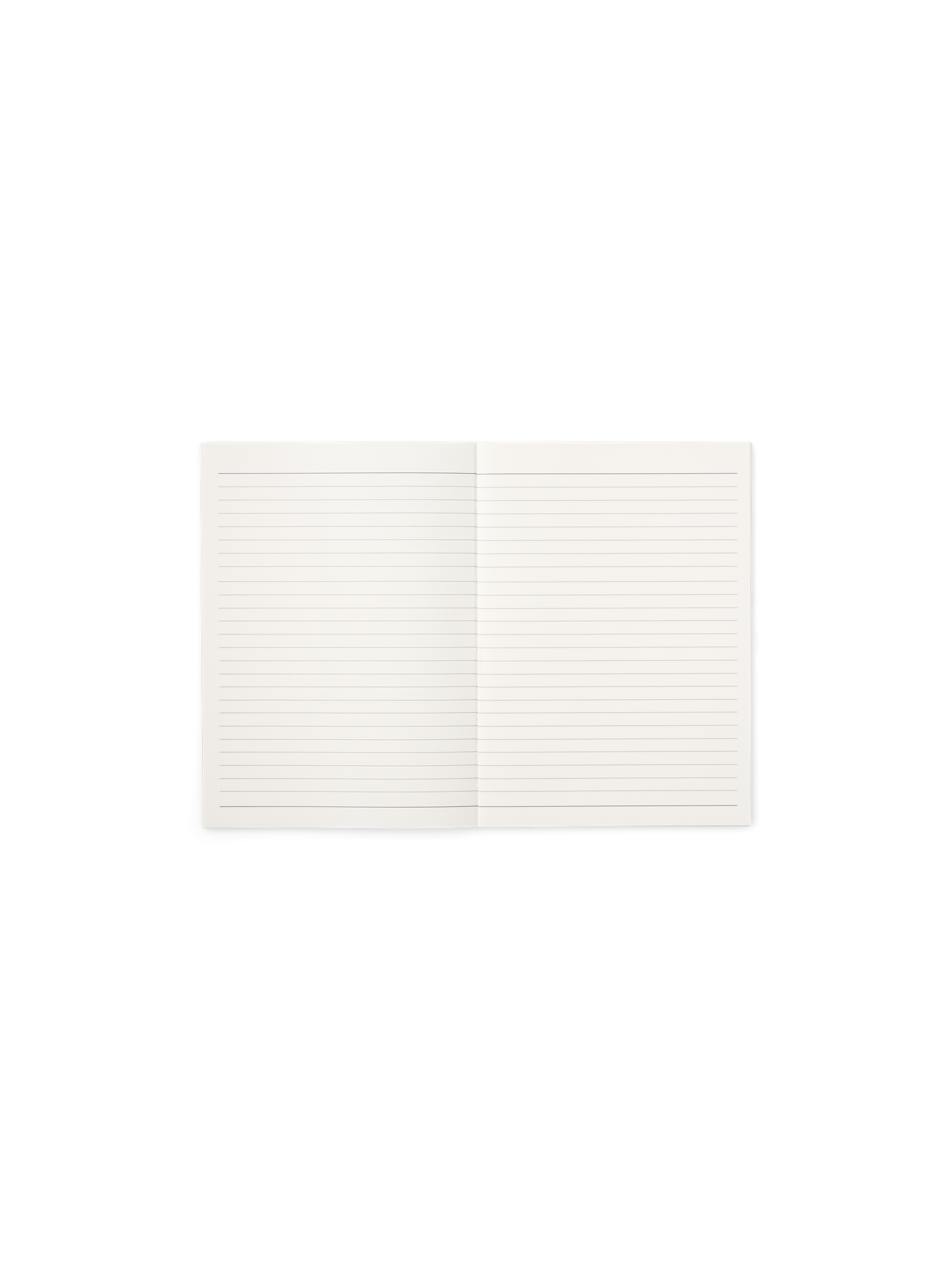 Softcover Notebook Paper. 15 x 21 x 0.8 cm. 80 pages.