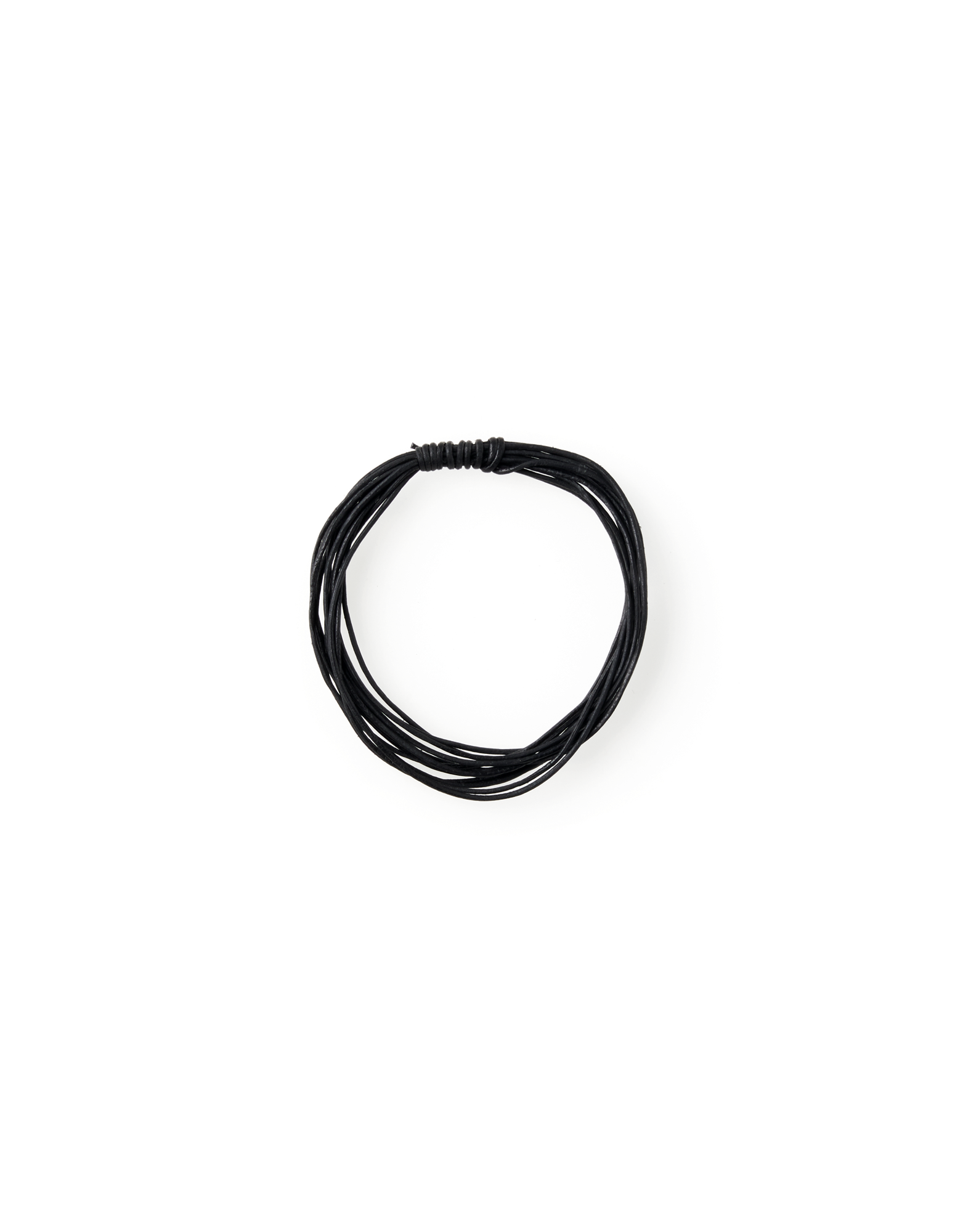 Leather cord Leather. 1 mm x 3 m.