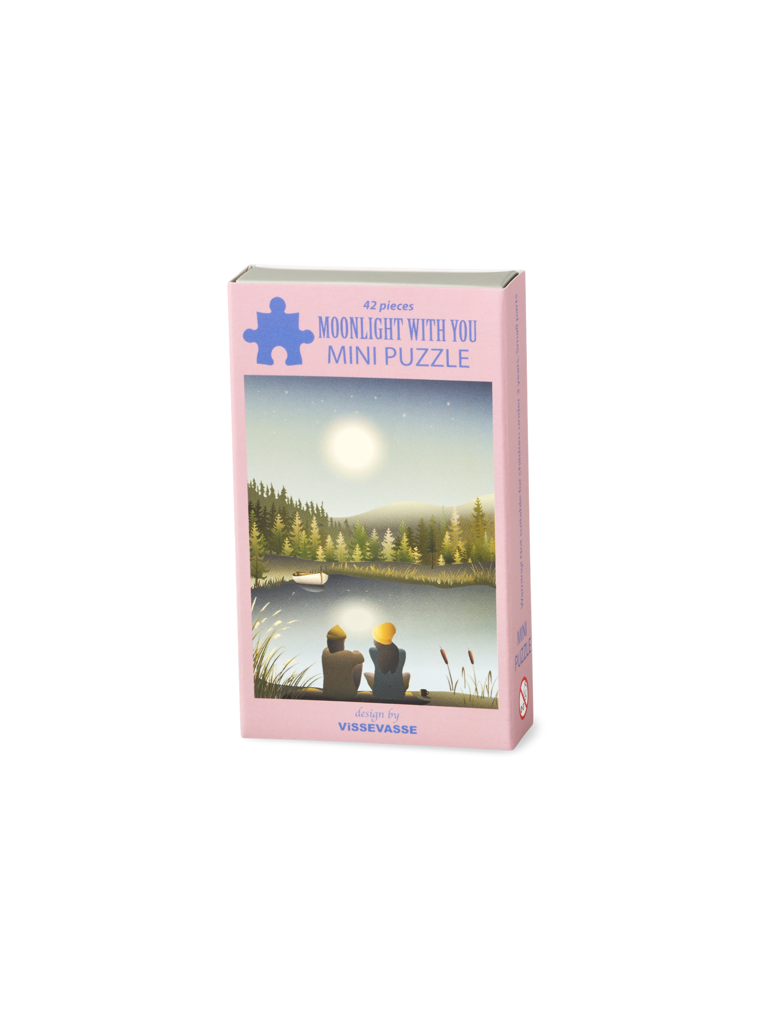 Moonlight with You puzzle 42 pcs Paper. 10 x 13 cm.