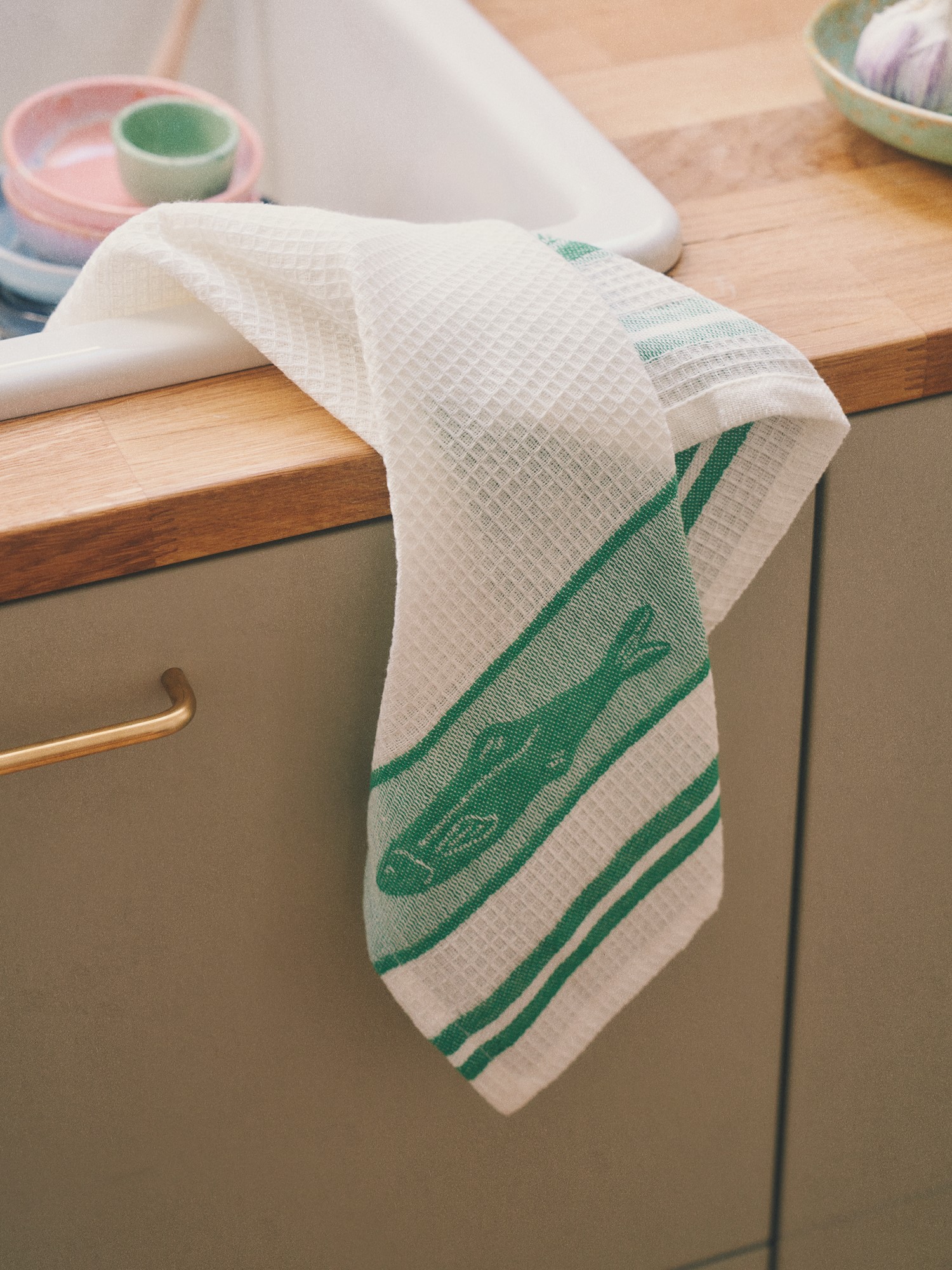 Tea towel Cotton. 70 x 50 cm.