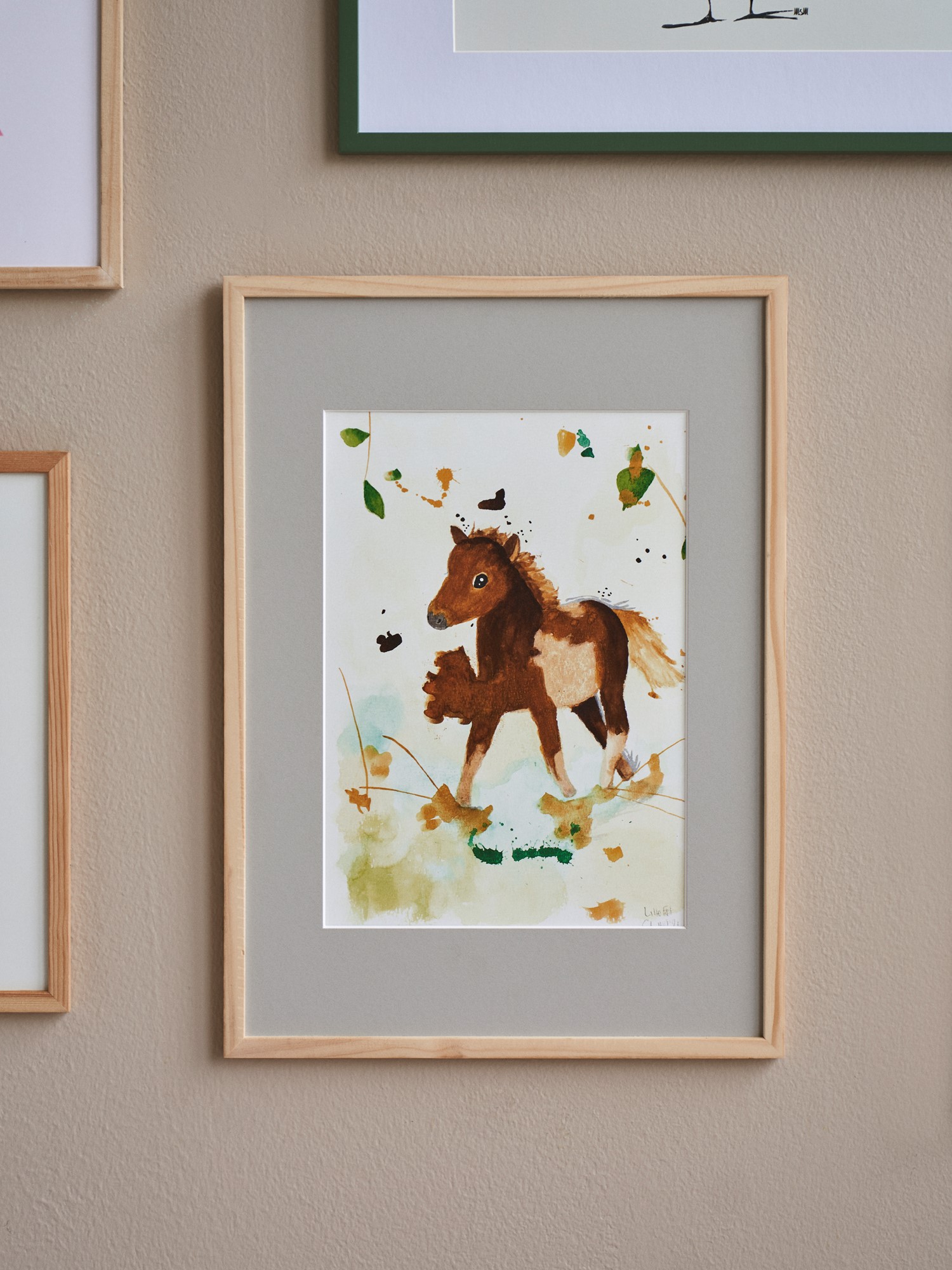 Lille Føl A4 Et Lille Atelier - Kids.