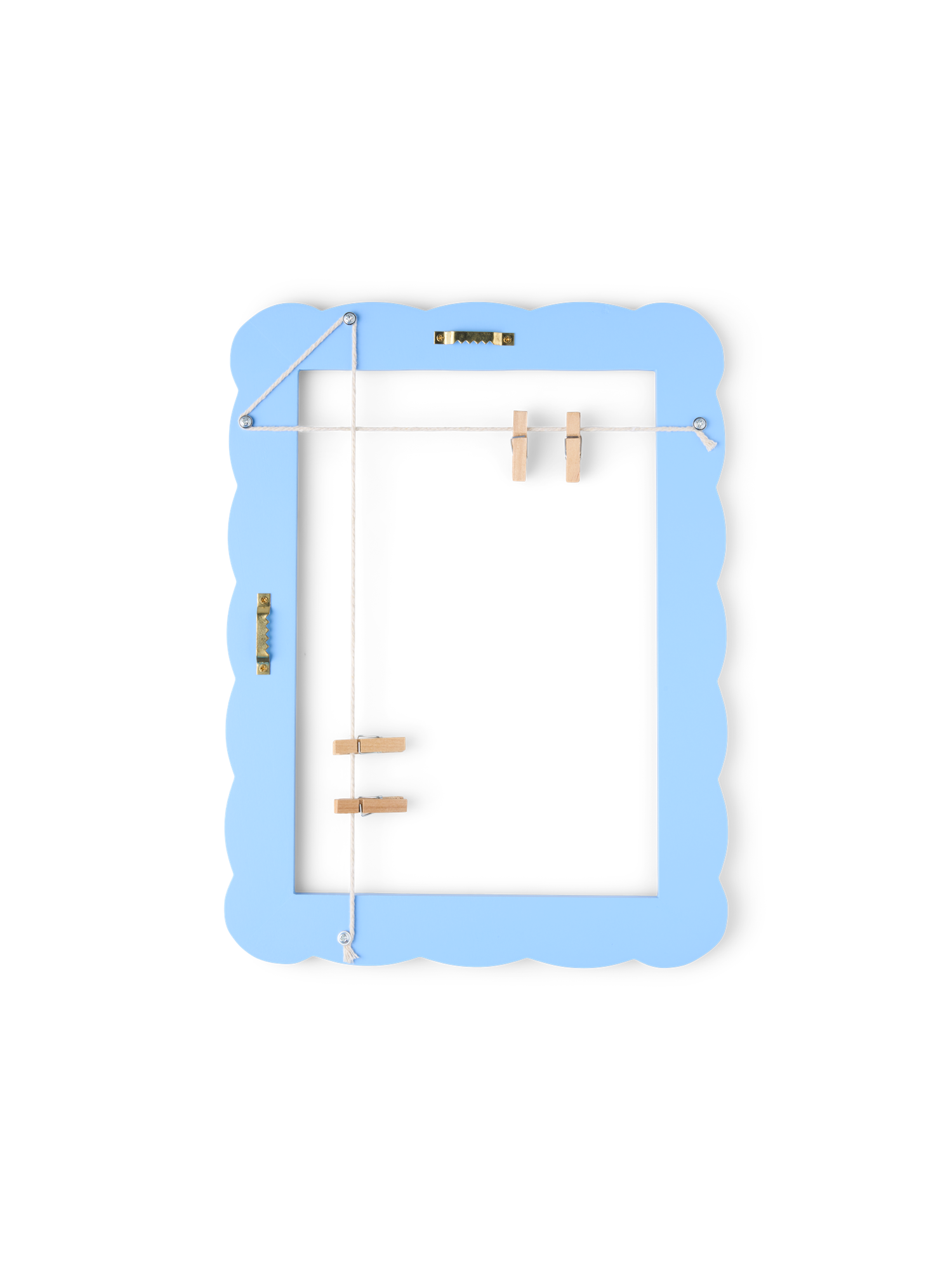 Small children's frame Poplar wood. 25 x 33 cm.