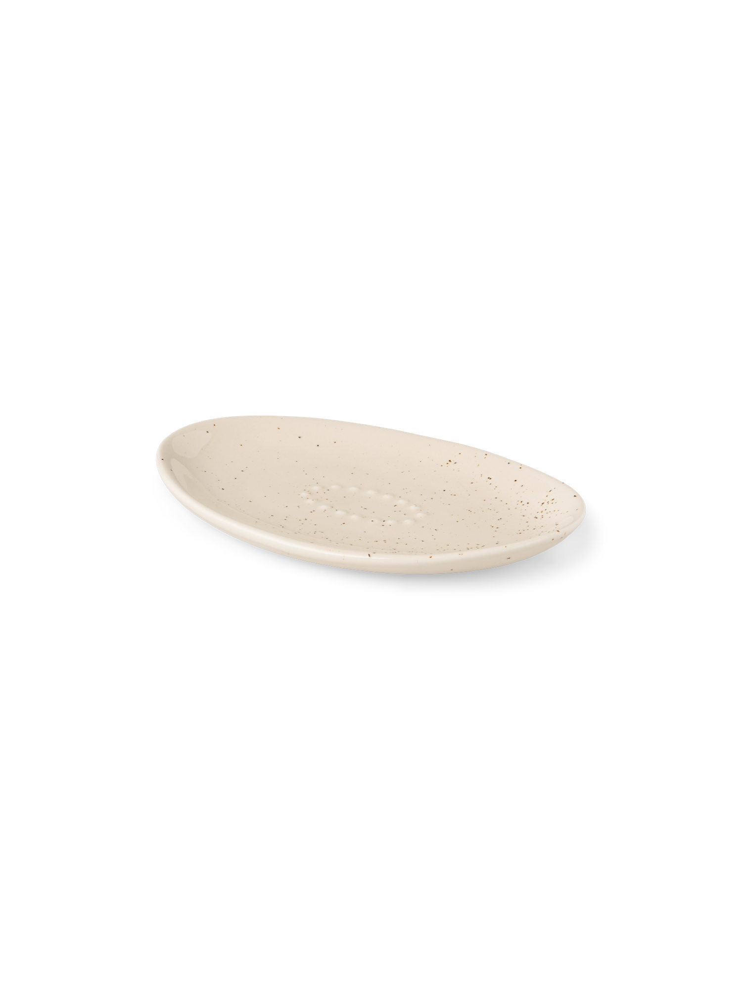 Decorative bowl Stoneware. 16.4 x 10 x H2.1 cm.