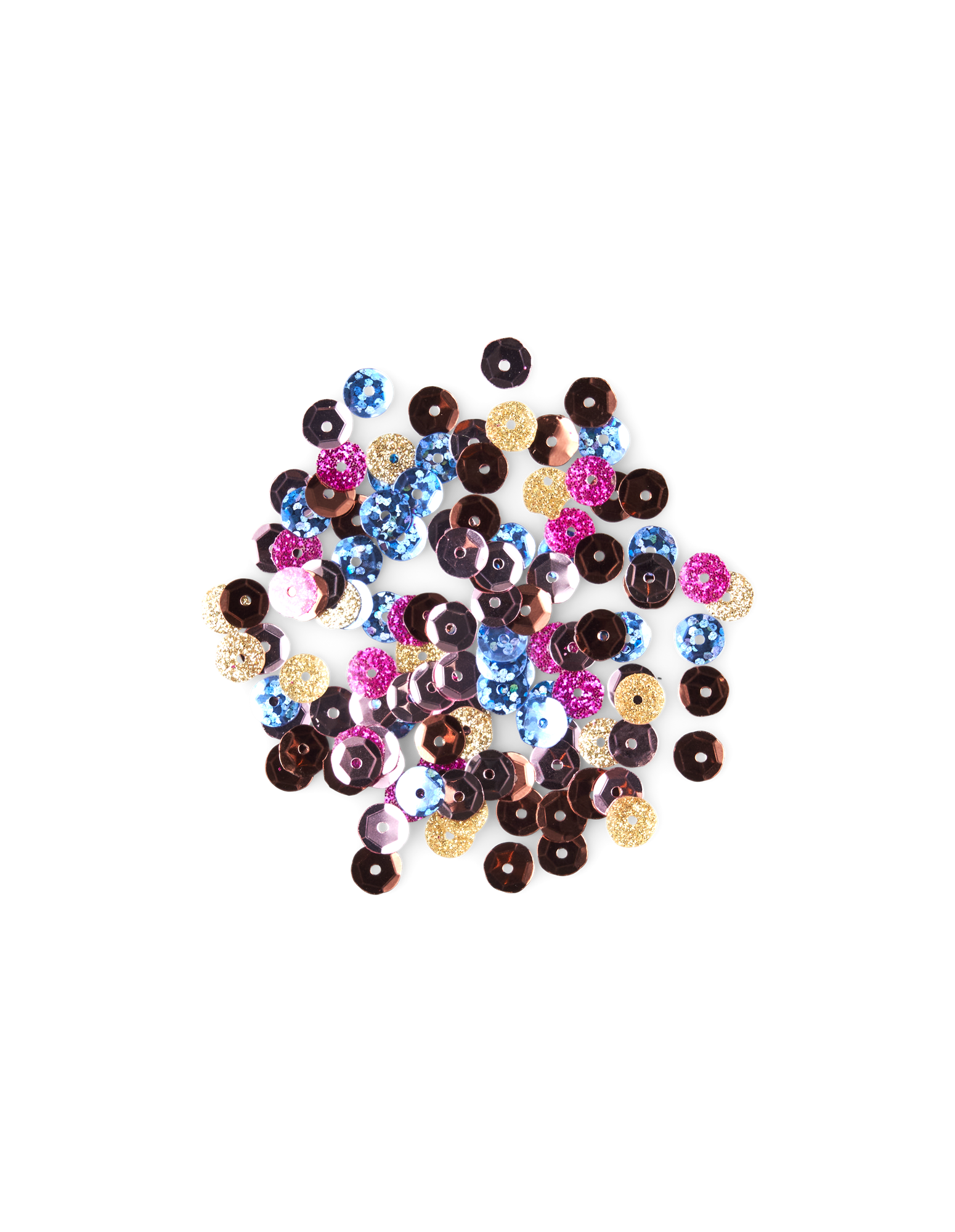 Mixed sequins PET. 15 g.