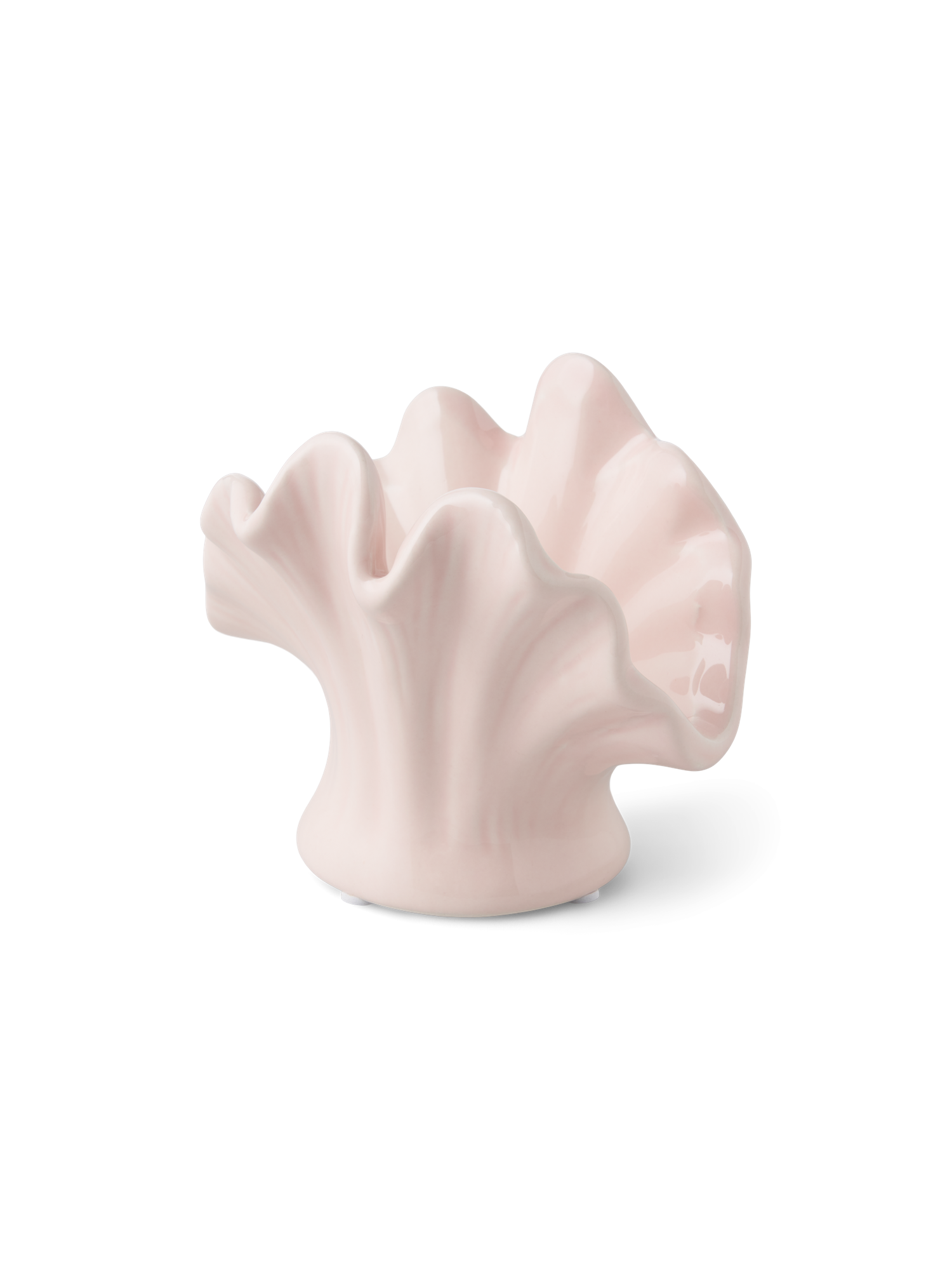 Tealight holder Dolomite. 12 x 9.5 x 10.5 cm.