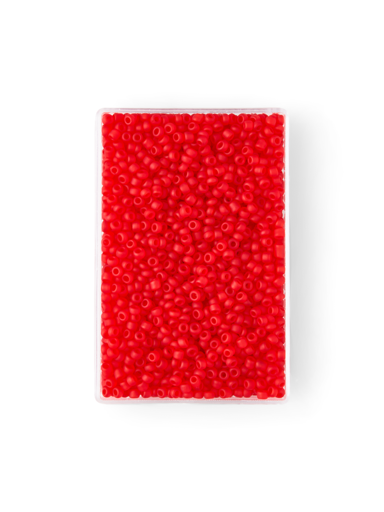 Glass beads Glass. 2 x 1.5 mm. 25 g.