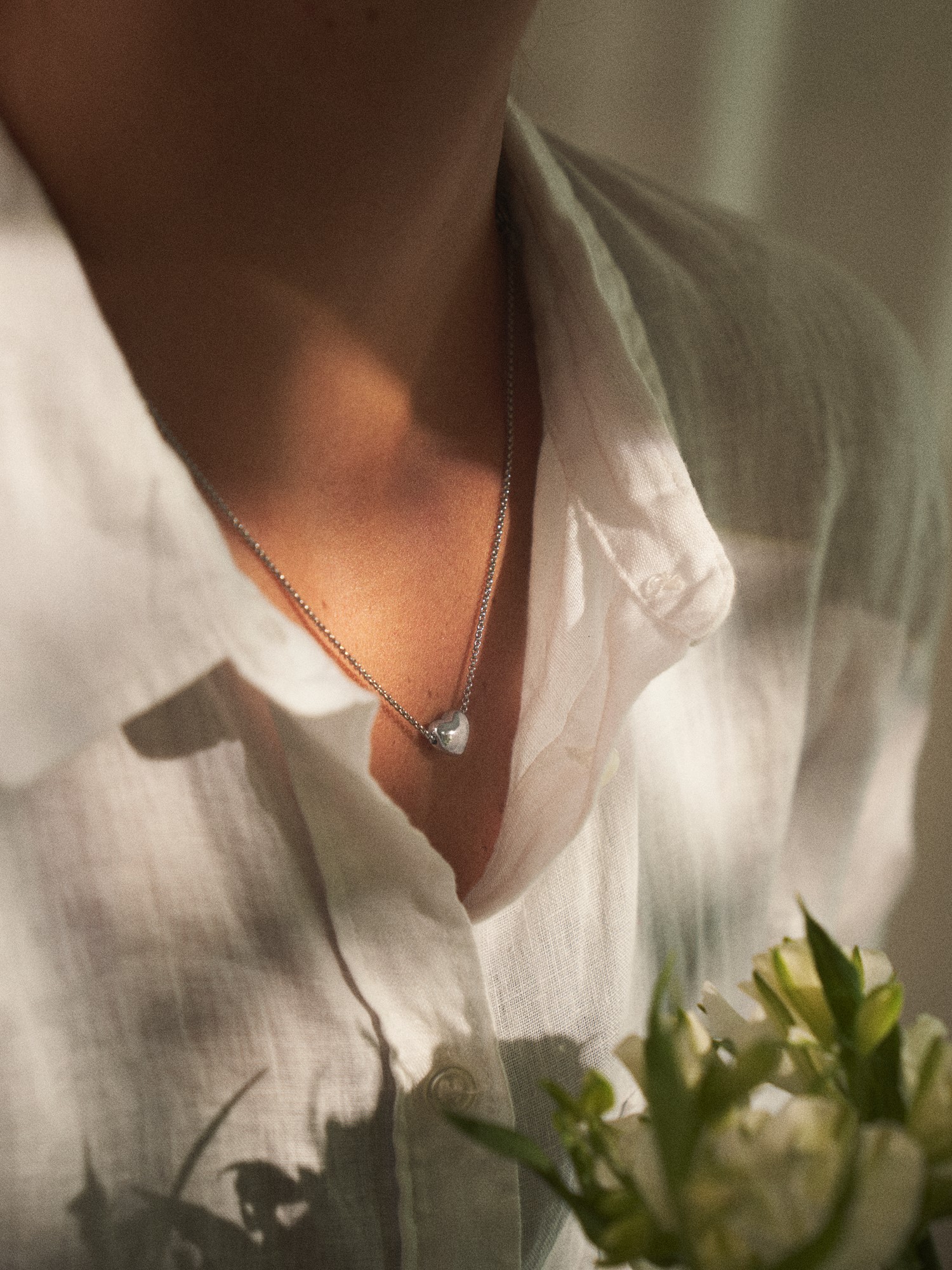 Dawn necklace Stainless steel. 40 - 48 cm.