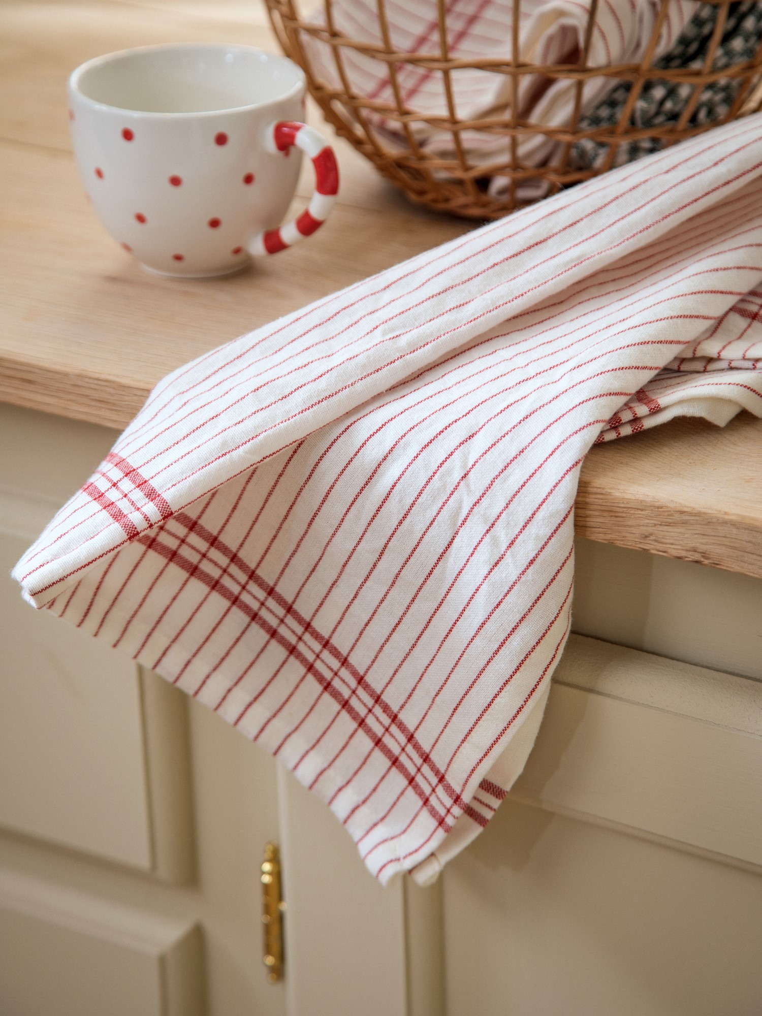 Tea towel Cotton. 50 x 70 cm.