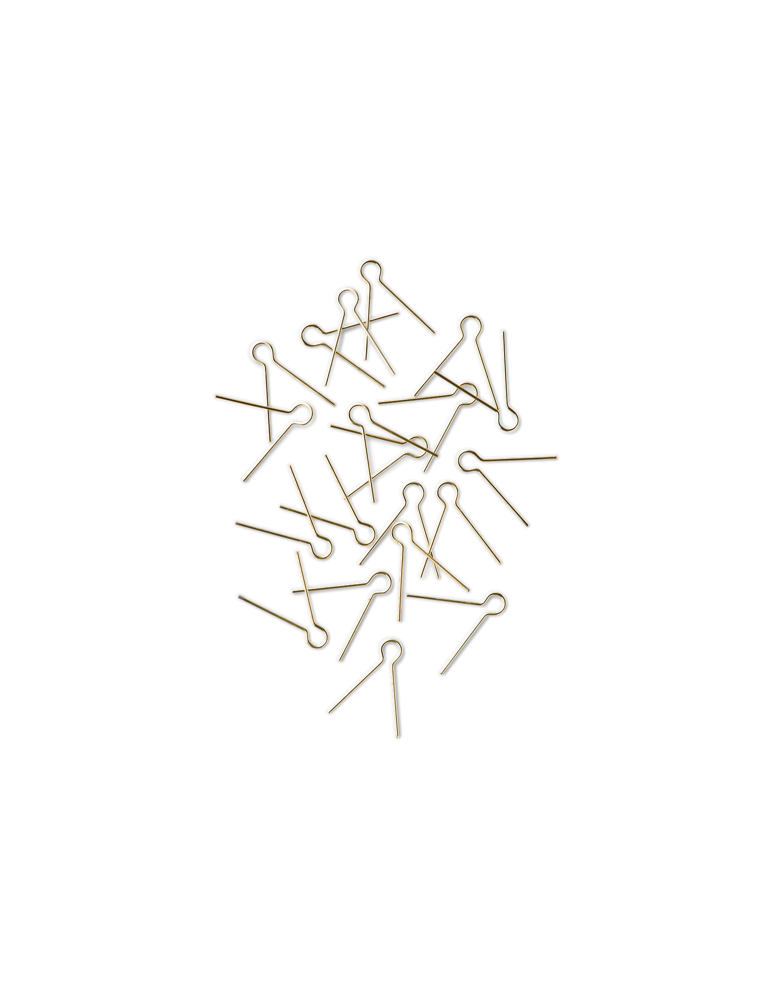 DIY ornament hooks Iron. 20 pcs.