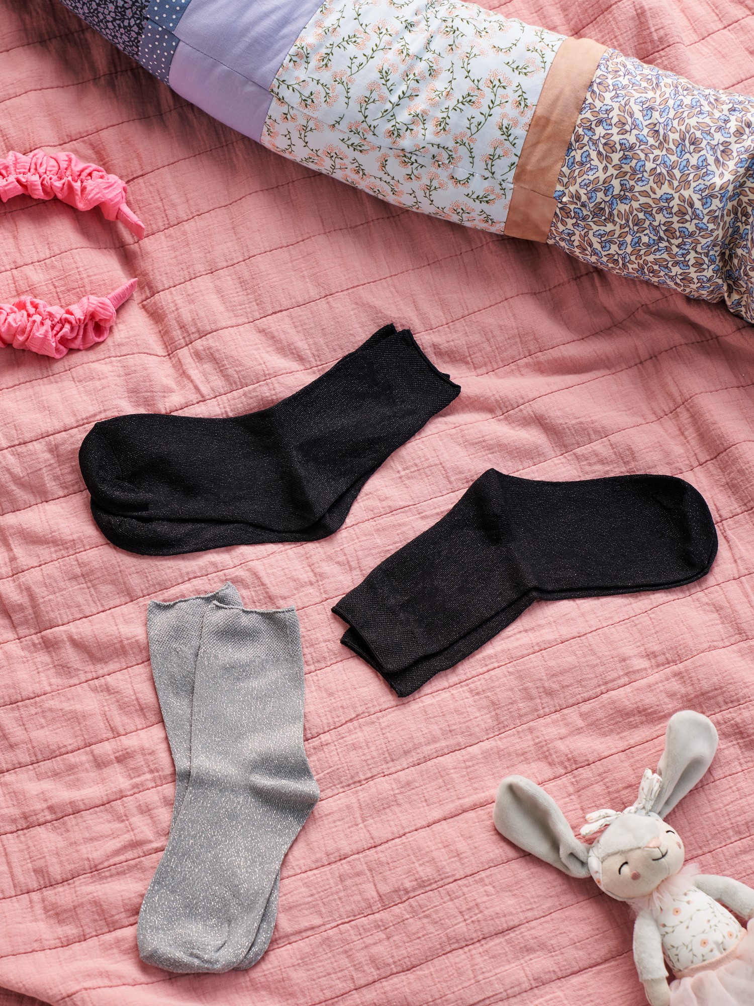 Children's socks 31/33 3-pack  Polyamide/polyester/elasthane.