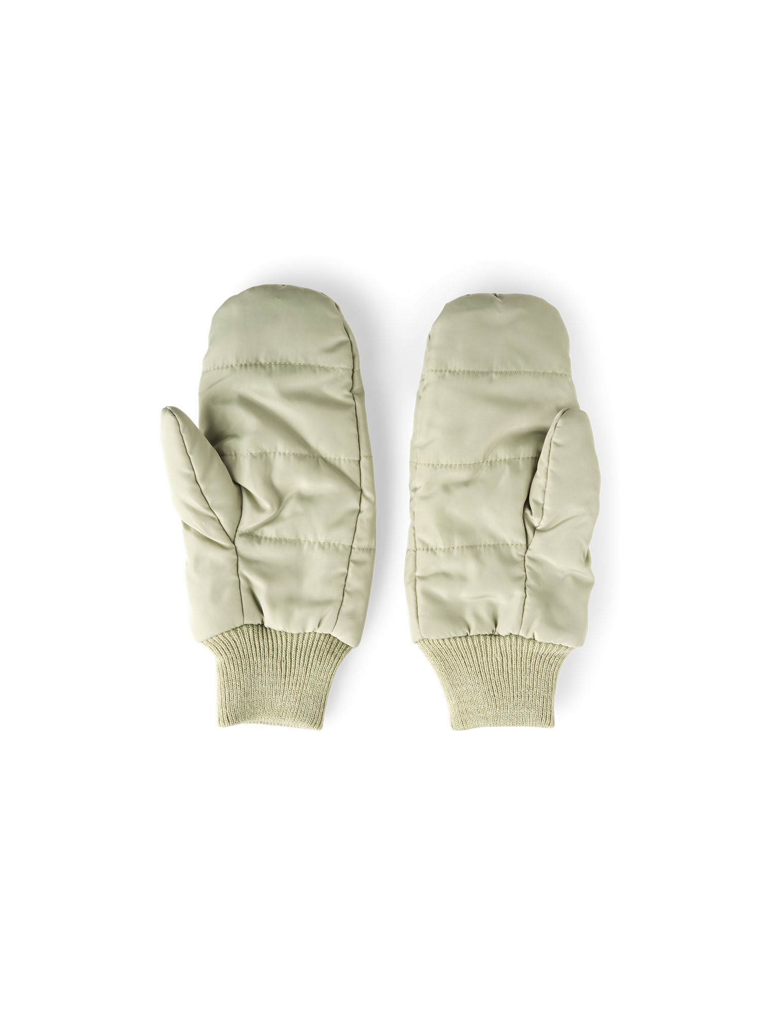 Puffer mittens