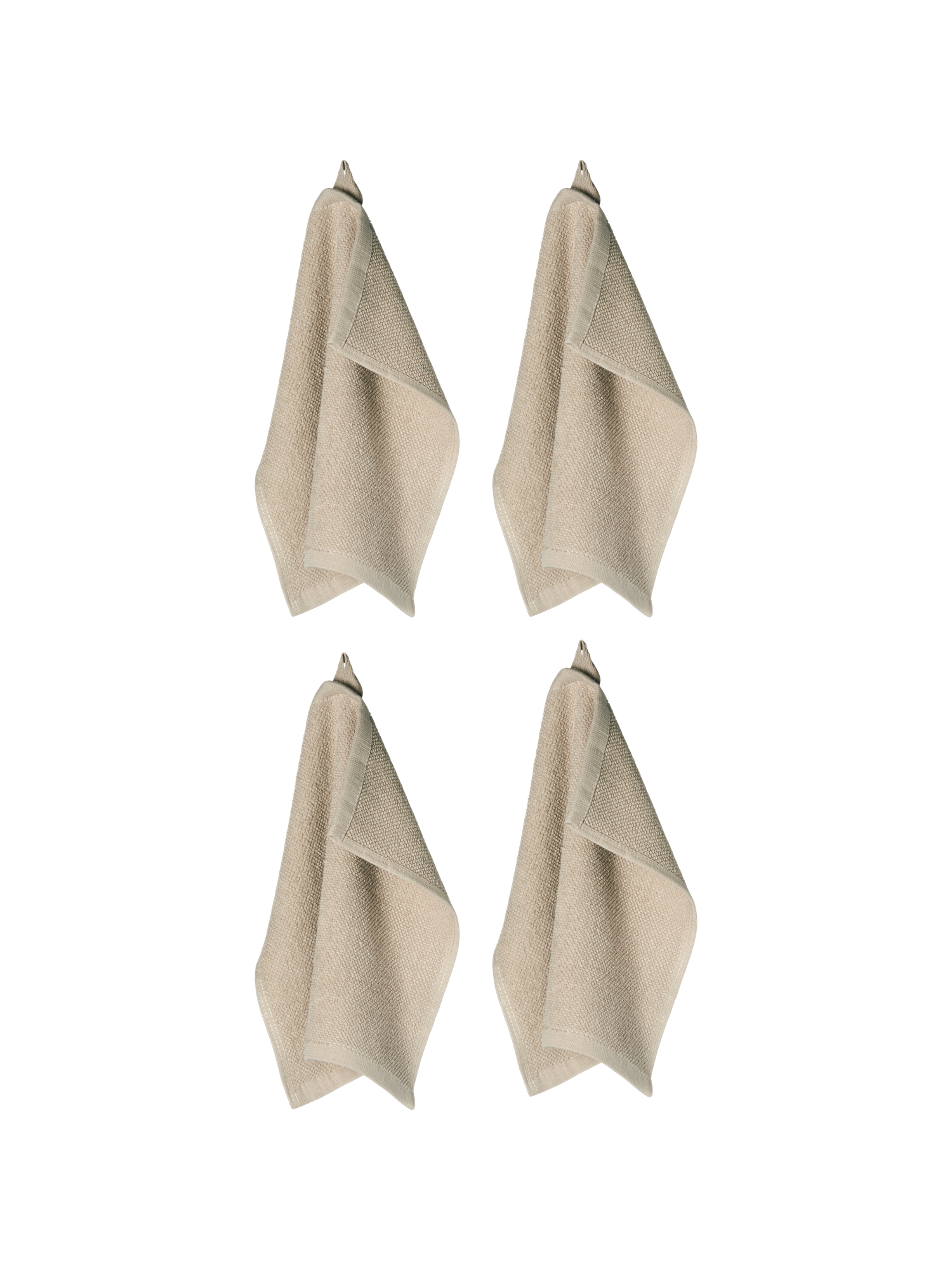 Face cloths 4-pack Cotton. 30 x 30 cm. 4 pcs.