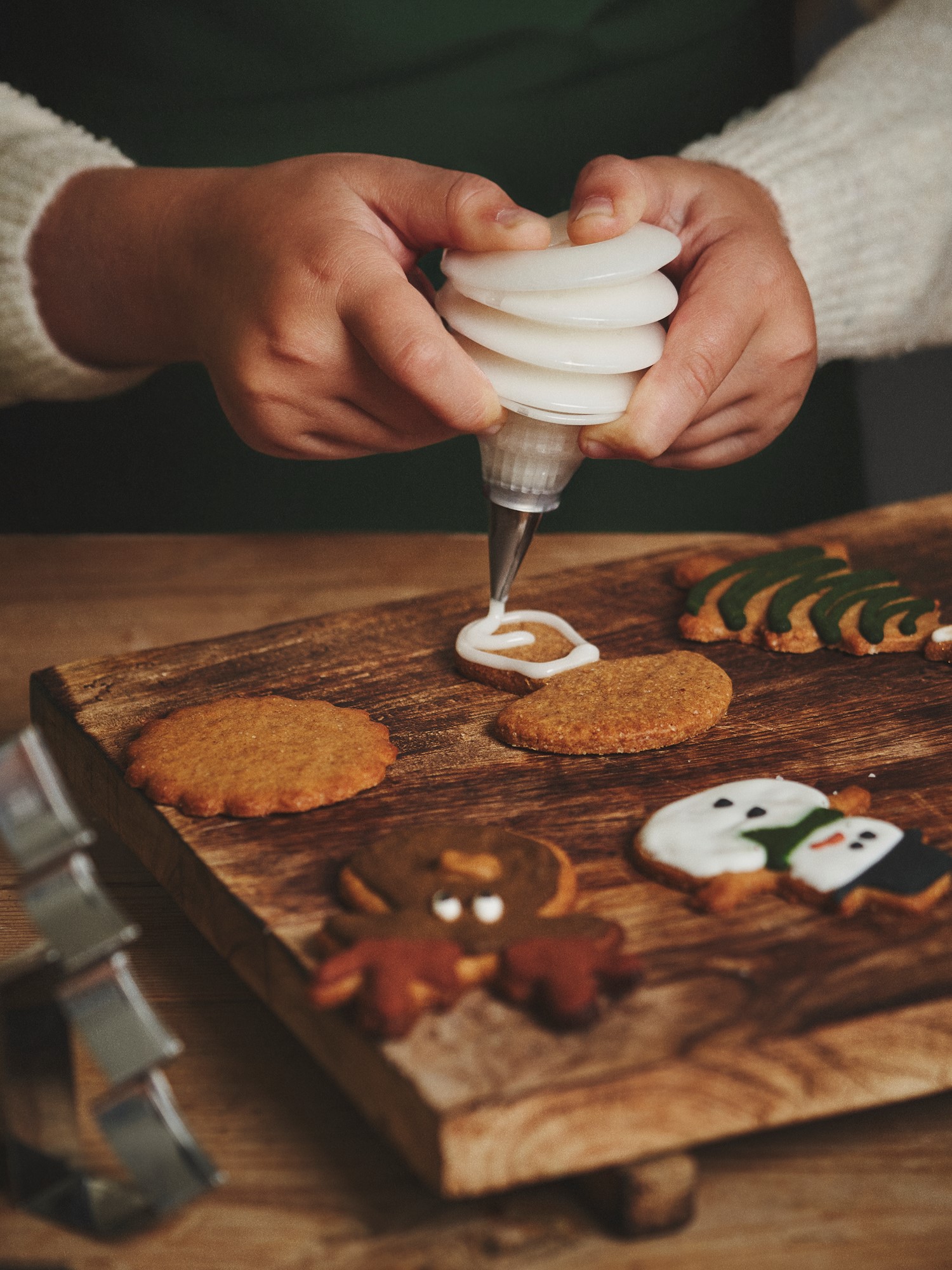 Piping bottle with nozzle Stainless steel/PET/polypropylene. 12 cm.