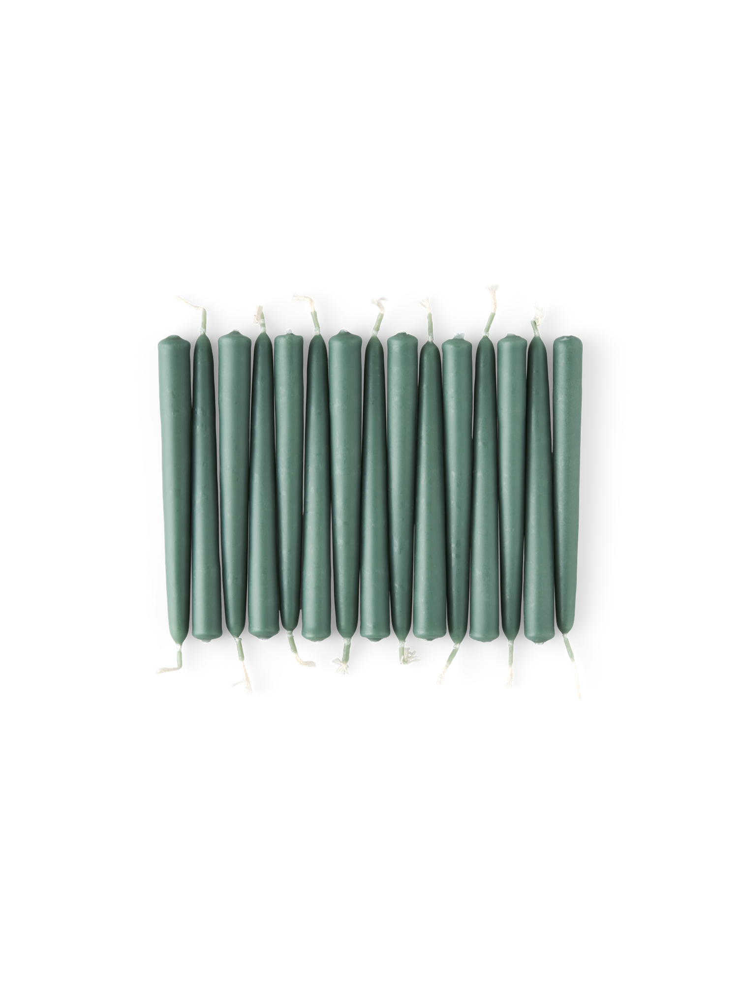 Self-extinguishing candles 12 cm Paraffine/stearine. Ø1.2 x 12 cm. 15 pcs.