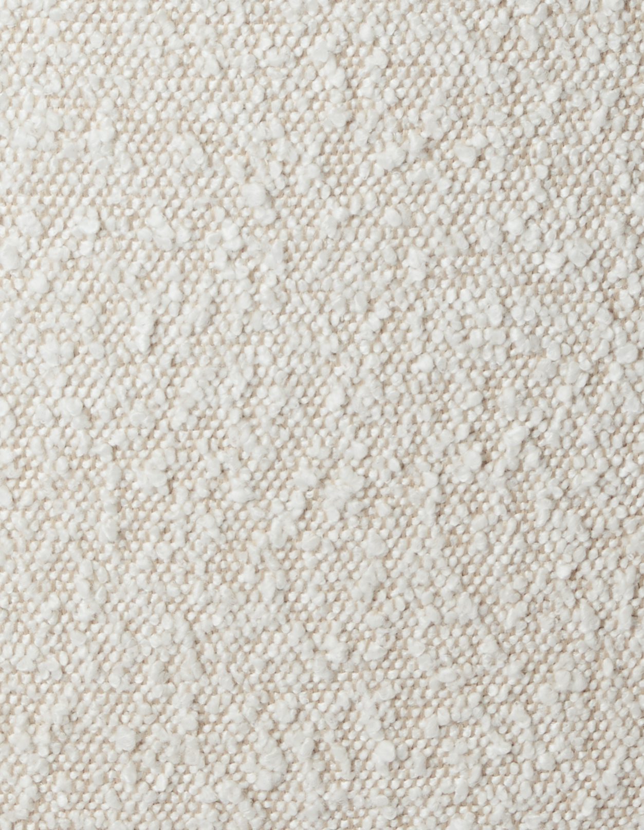 Chair with bouclé fabric Iron/polyester/polyurethane. 50 x 42,5 x 81 cm.