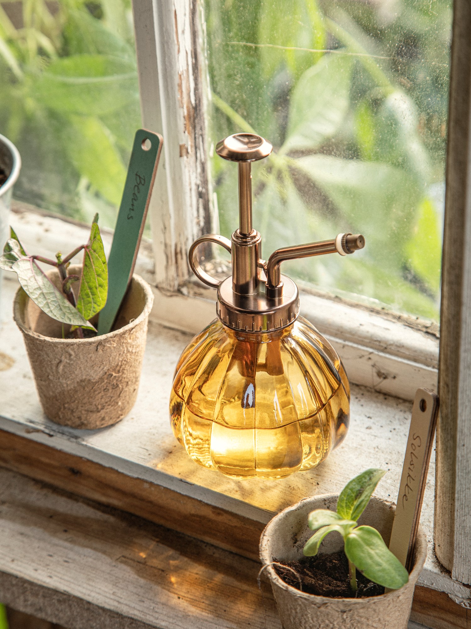 Mister Glass/plastic. Ø9.2 x 15.5 cm.