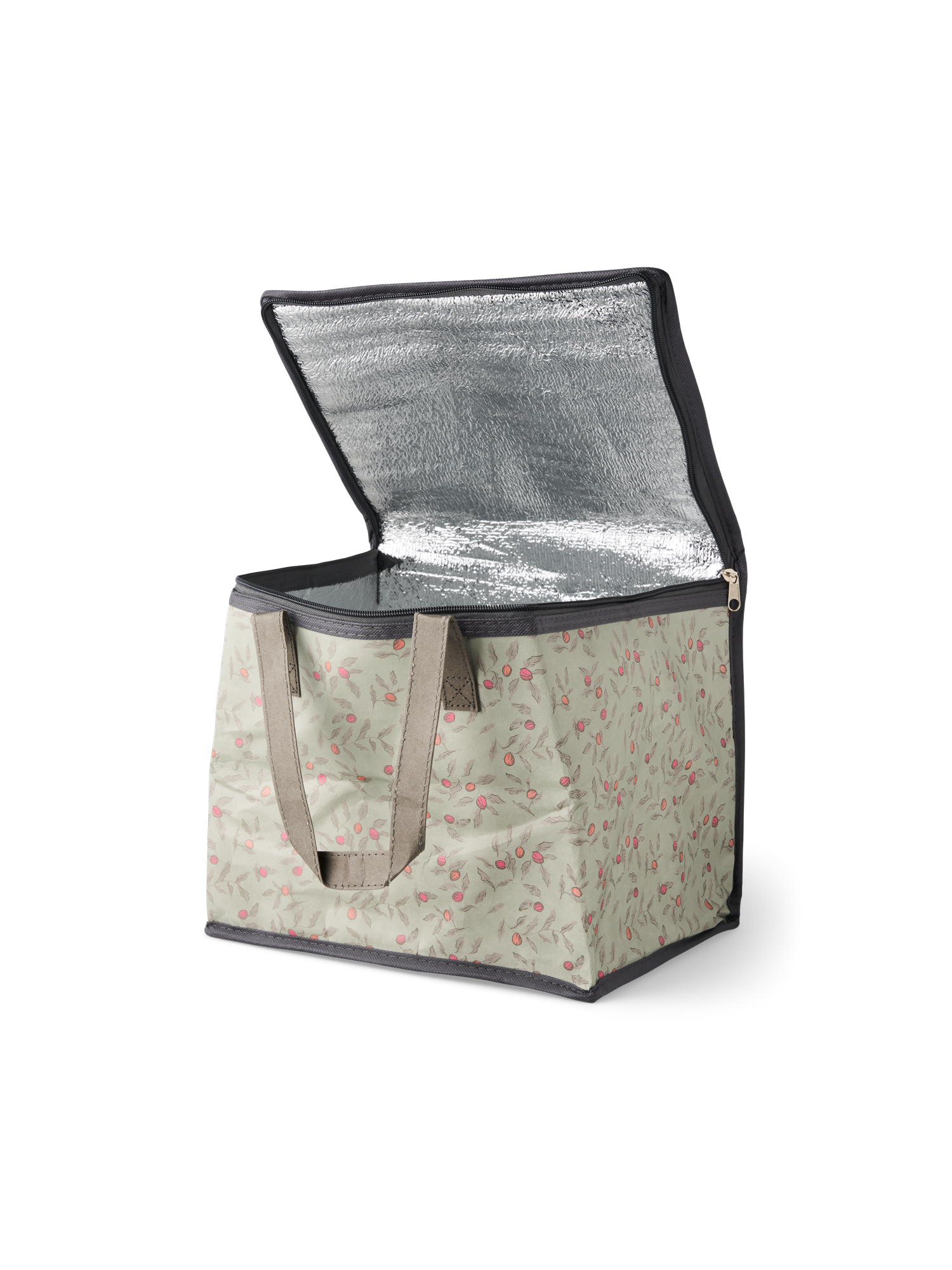 Cooler bag Washable craft paper & EPE. 30 x 25 x 25 cm.