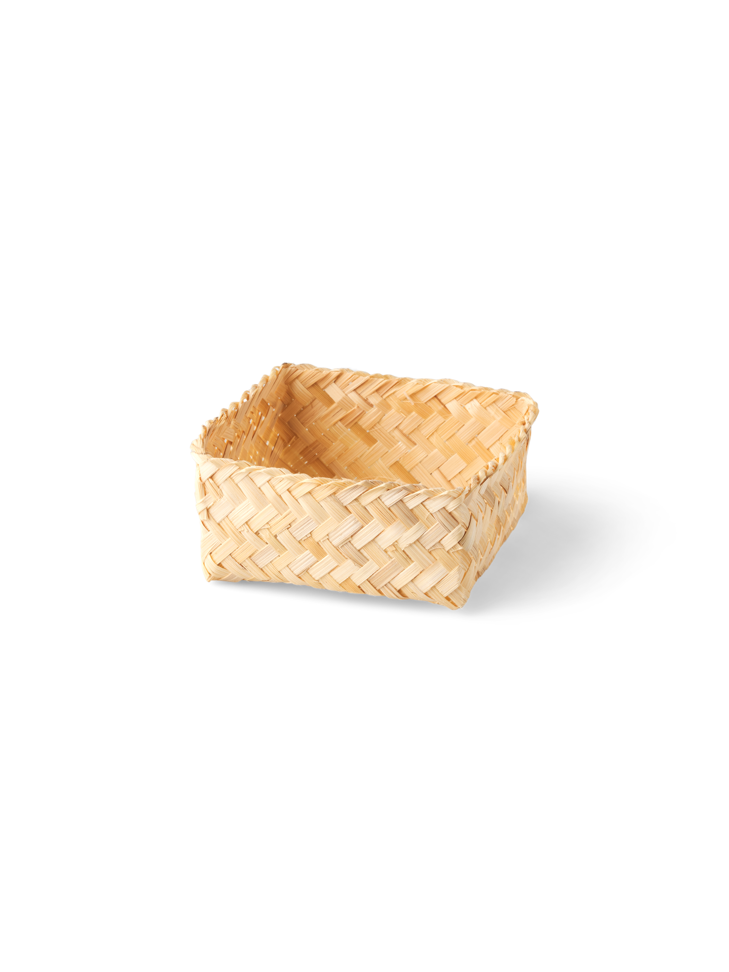 Storage basket Bamboo. 13 x 13 x 5.5 cm.