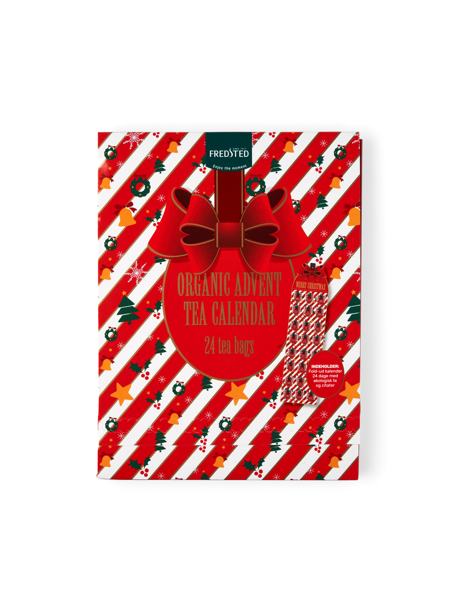 Fredsted Advent calendar 25.5 x 19.1 x 17 cm.