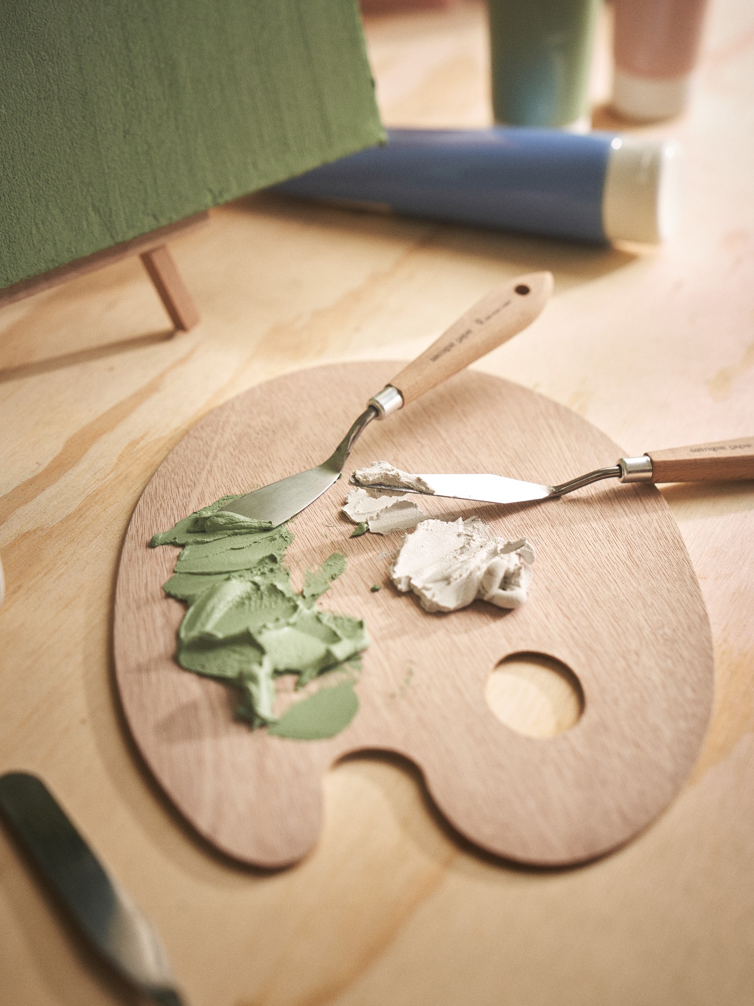 Painting spatula 11 Wood.