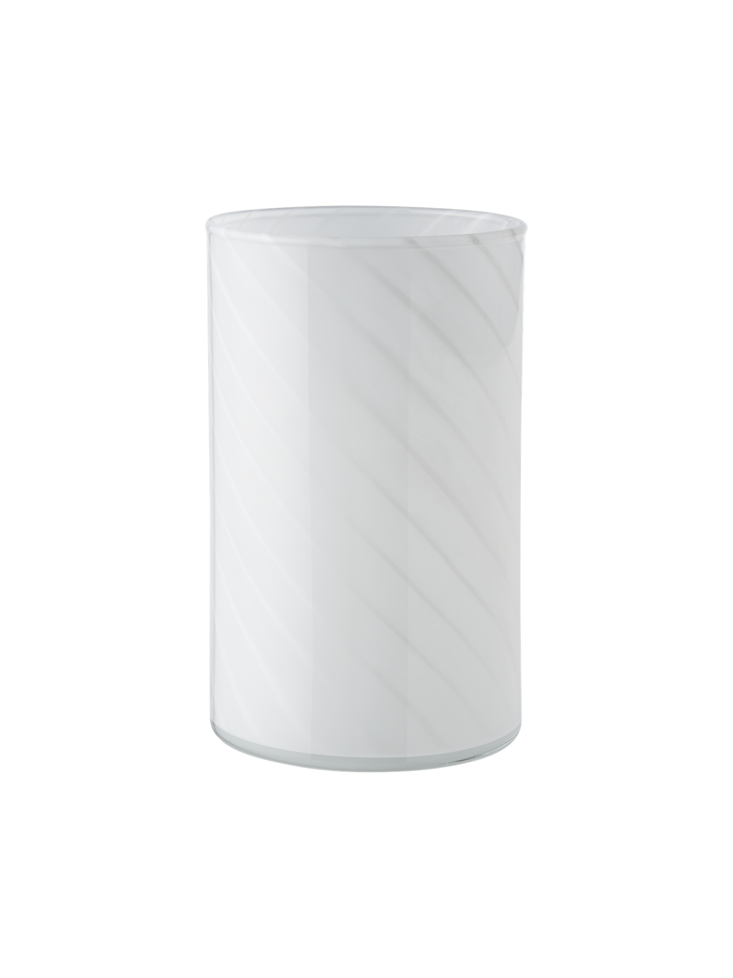 Vase Glass. Ø12x 20 cm.