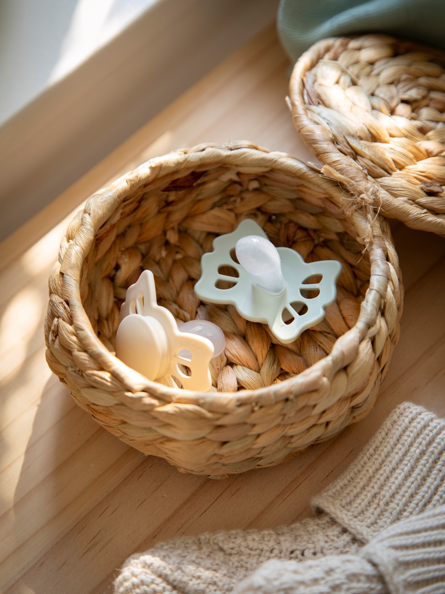 Symmetrical Silicone Pacifiers 2-pack Size 1 Lucky. 0-6 months.