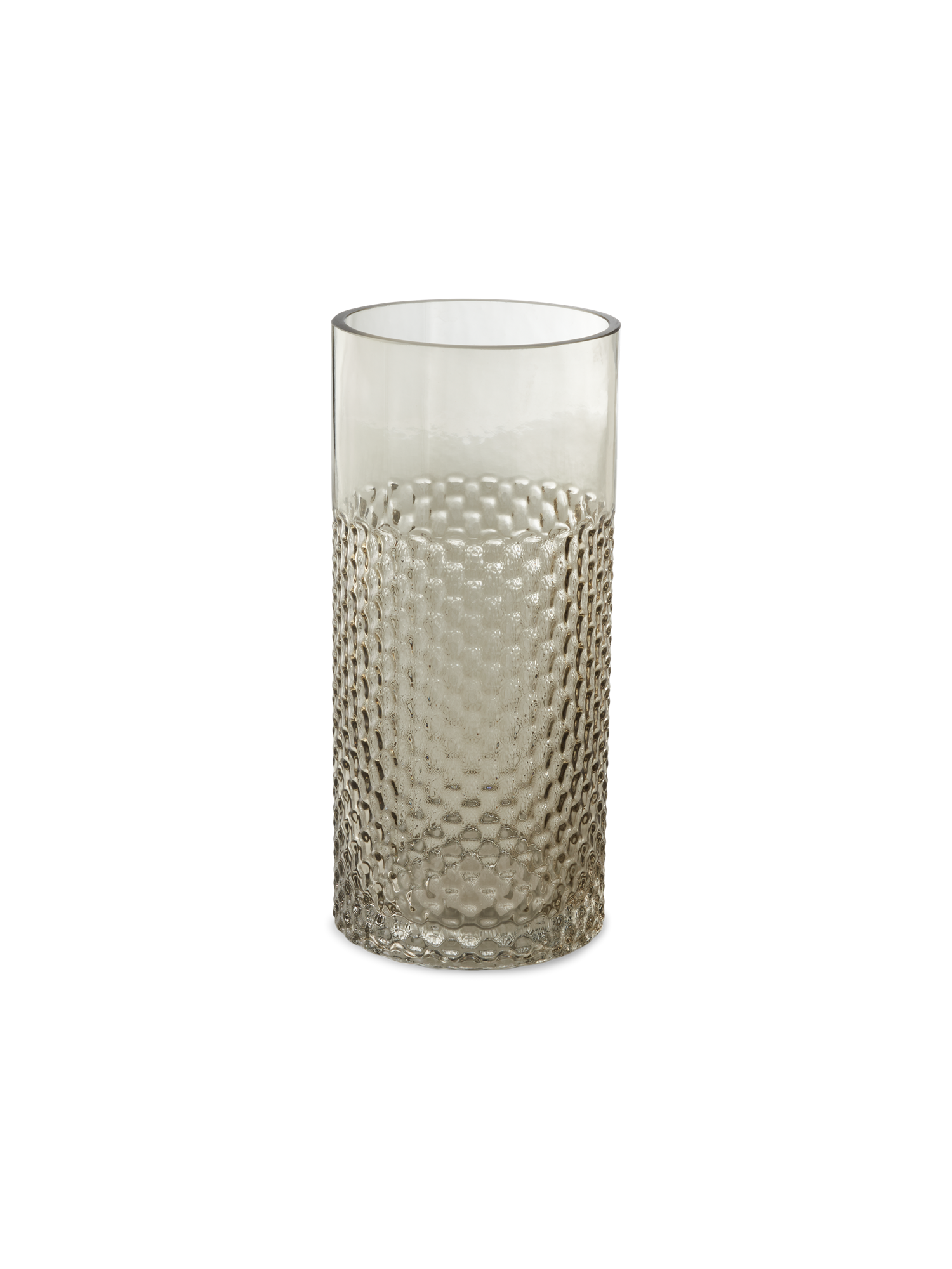 Vase Glass. Ø11 x 24 cm.