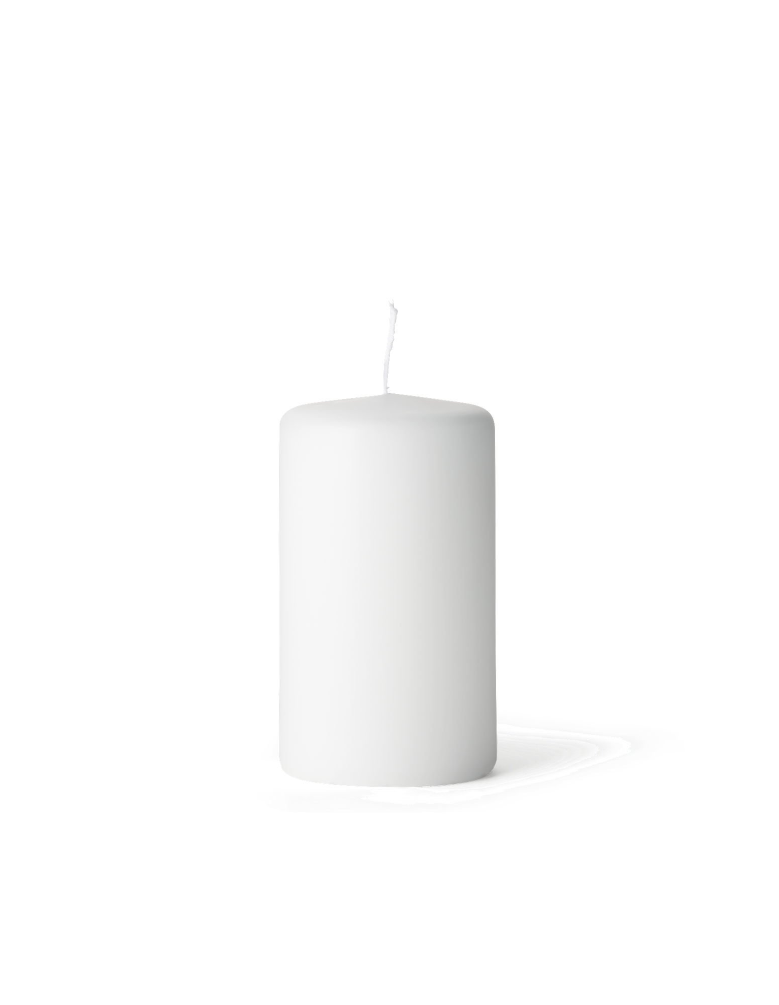 Pillar candle 10 cm Paraffin. 5.7 x 10 cm.