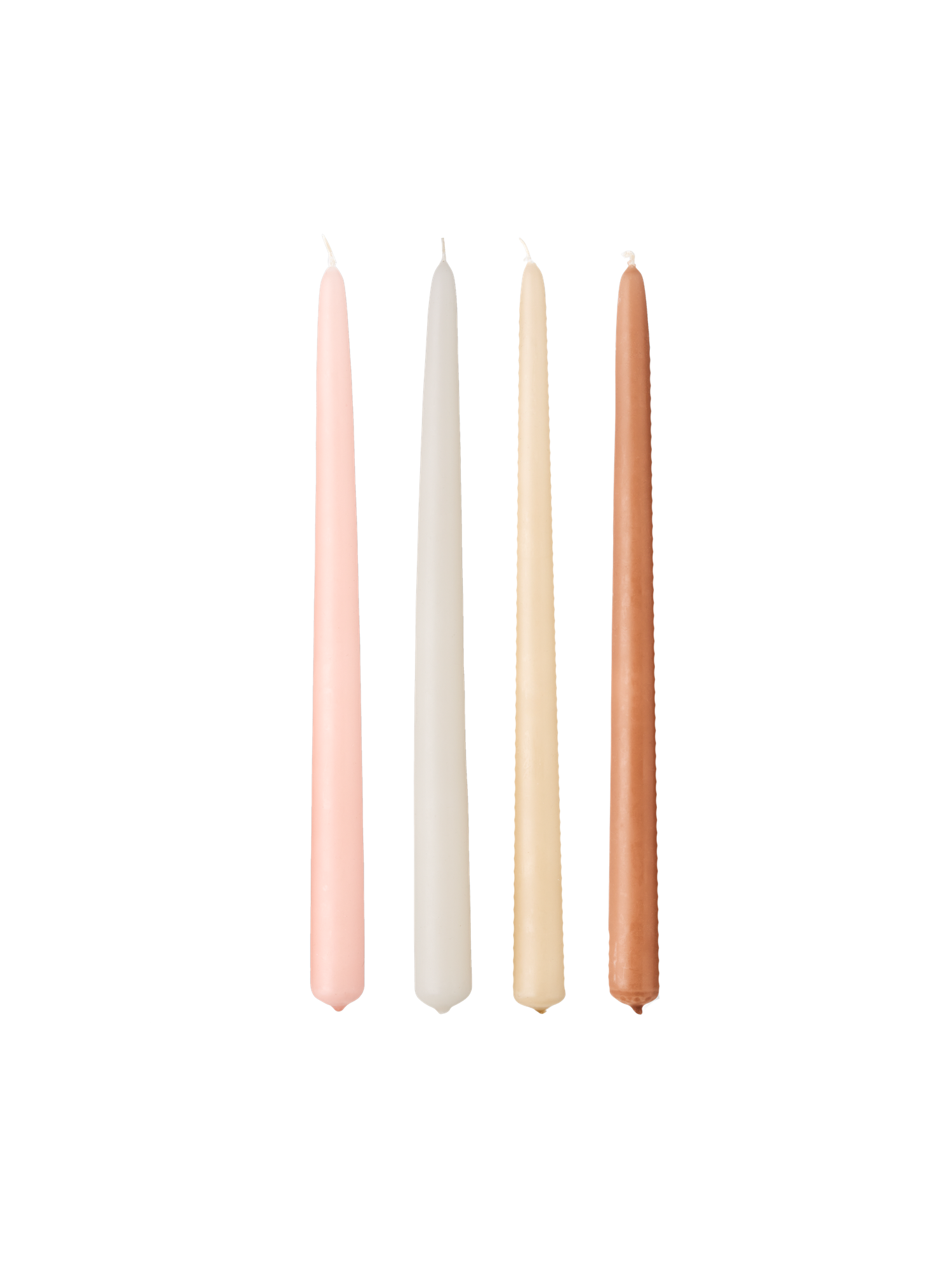 Candles 30 cm Paraffin. Ø2.2 x 30 cm. 4 pcs.