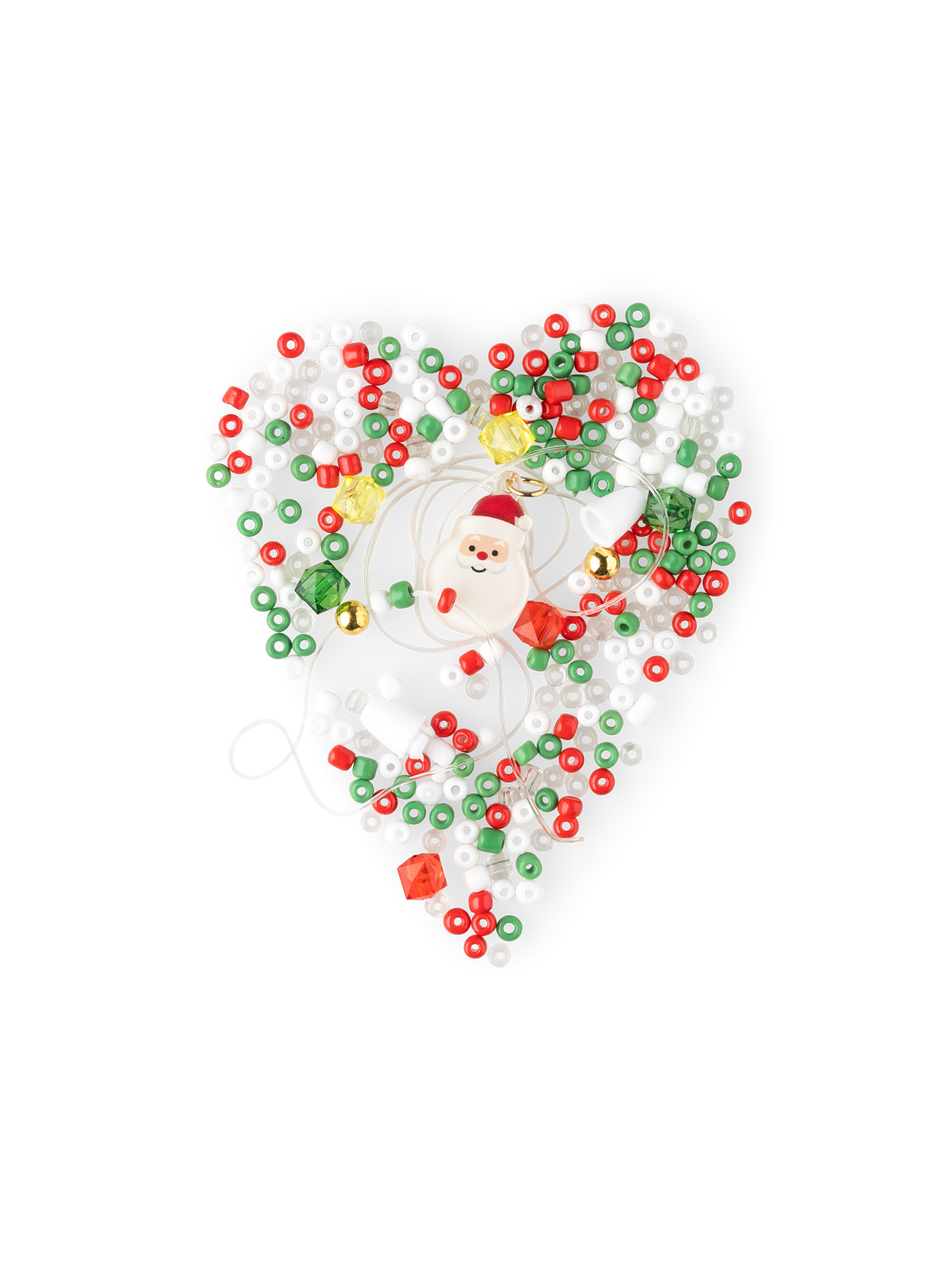 DIY Christmas necklace kit For 1 necklace.