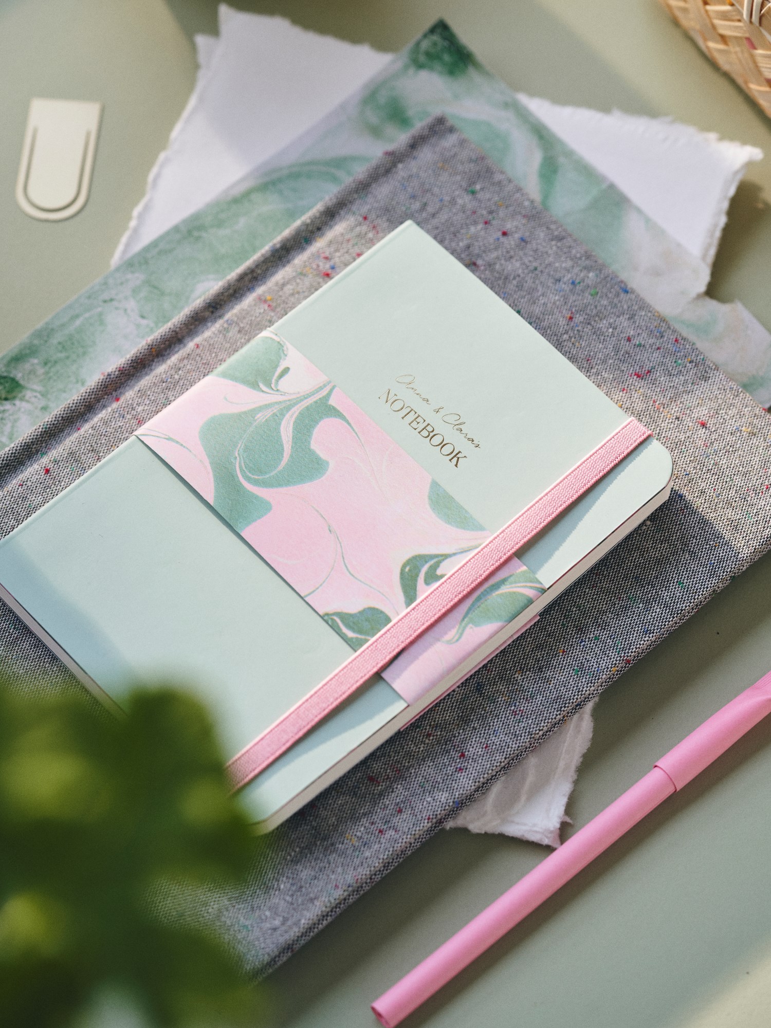 Lined notebook A6 Paper. A6. 96 pages.