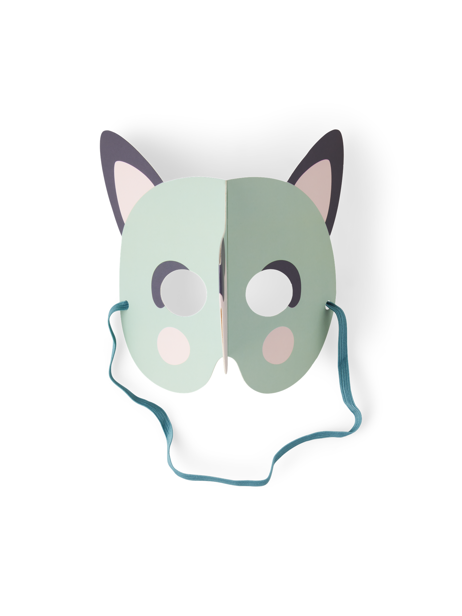 Dress-up mask puppy Paper/polyester.