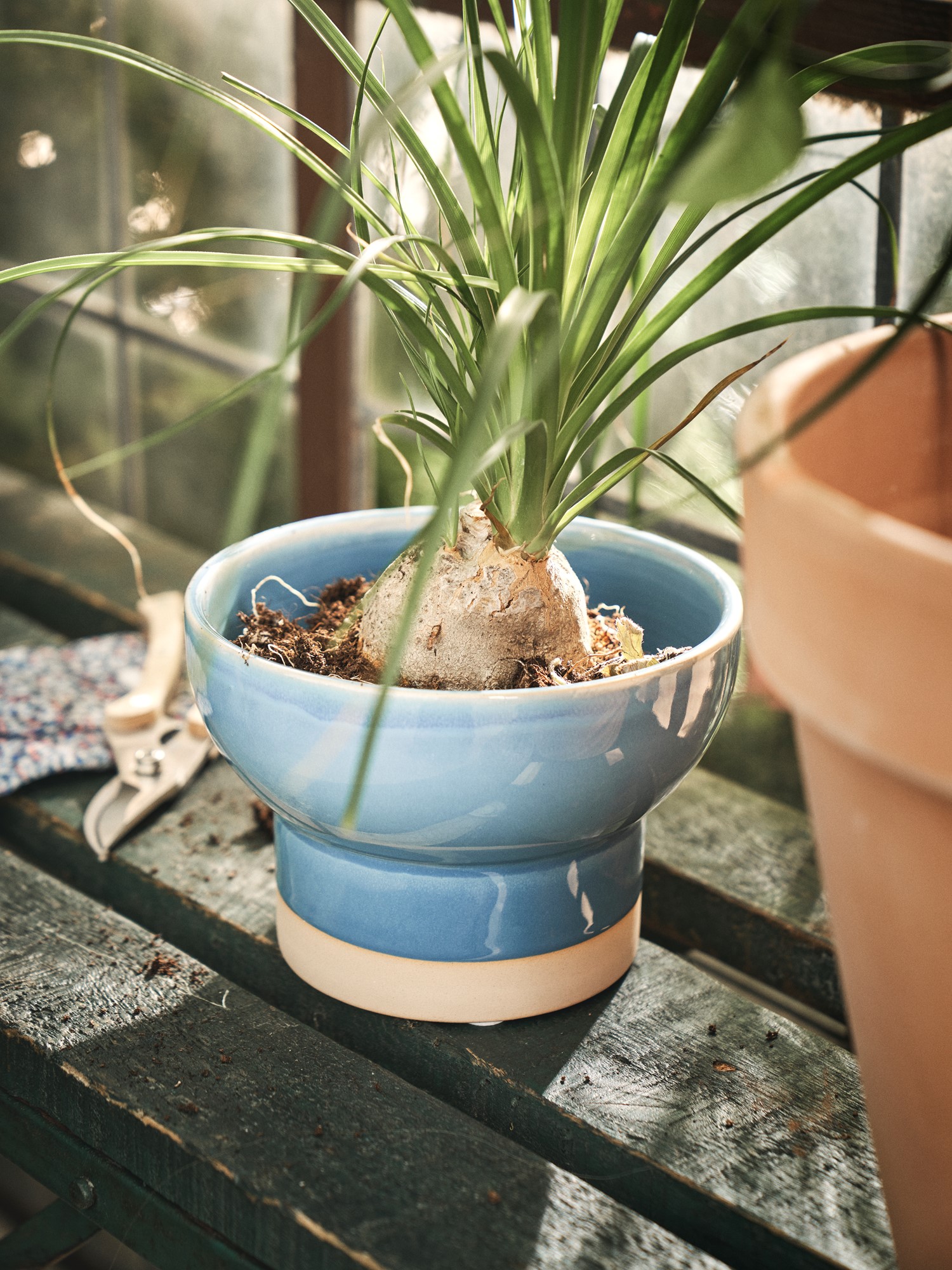 Flowerpot Stoneware. Ø17.2 x 12 cm.