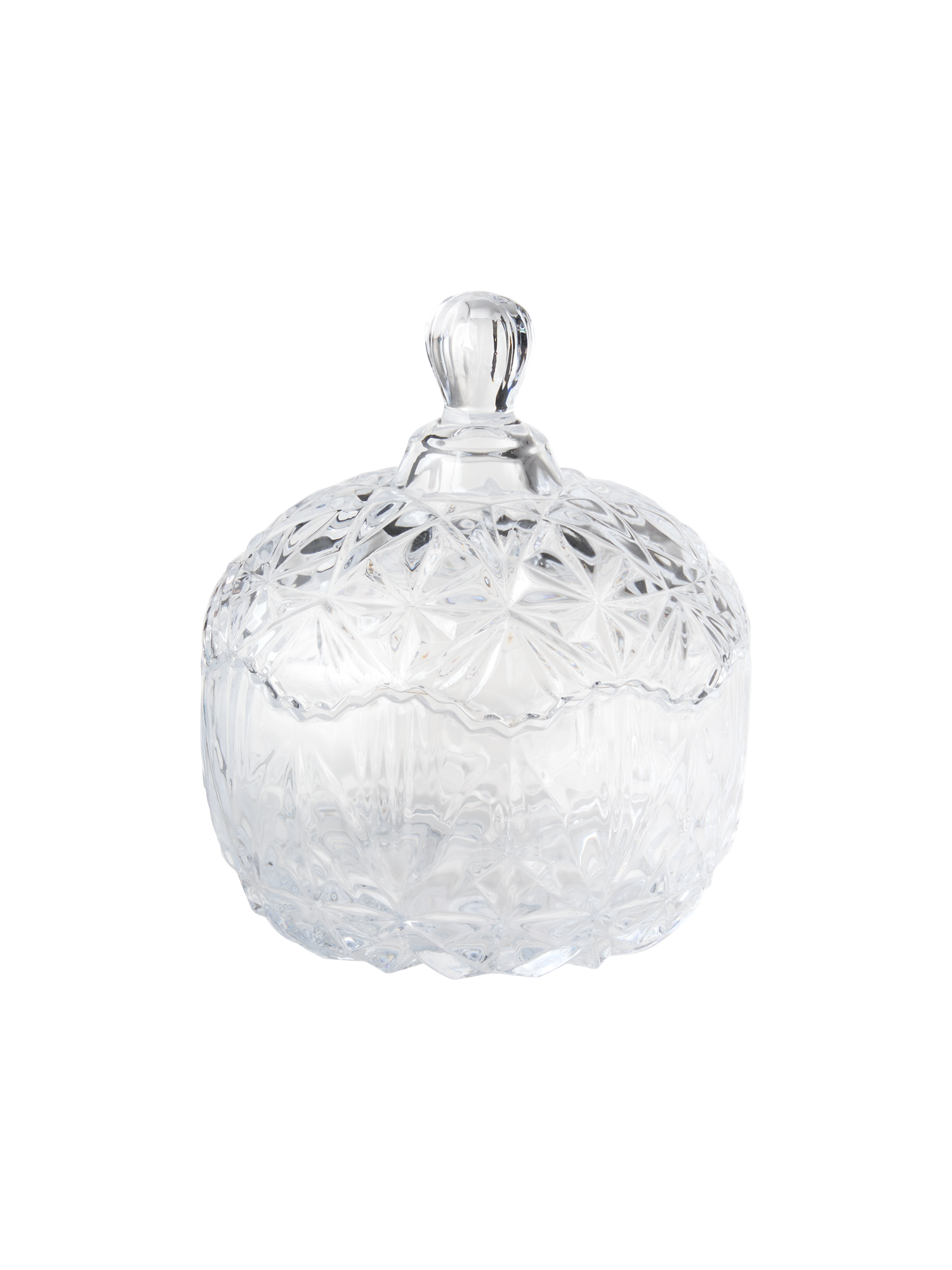 Bonbonniere Glass. Ø10.3 x 13 cm.