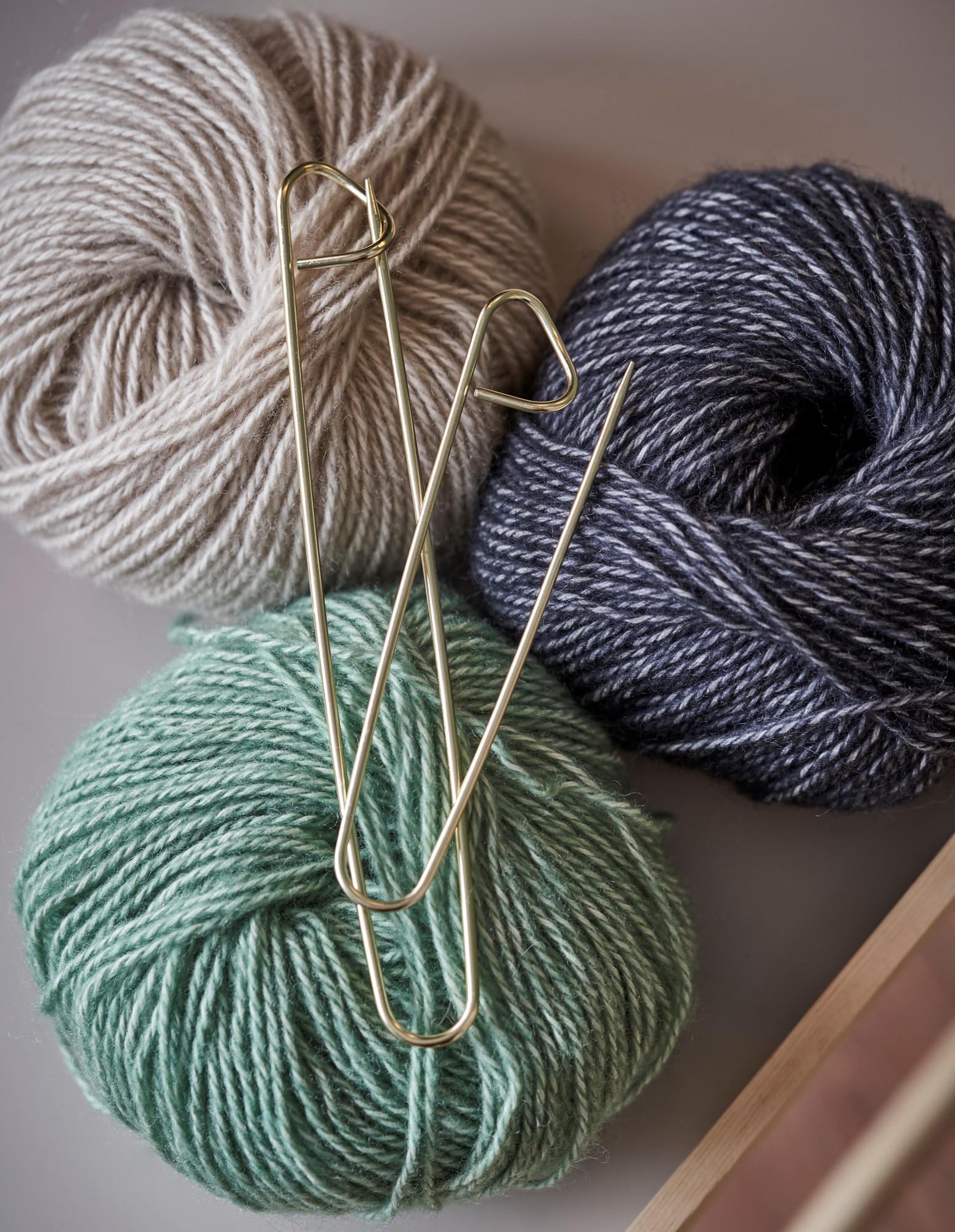 Stitch holders Metal. 3 pcs.