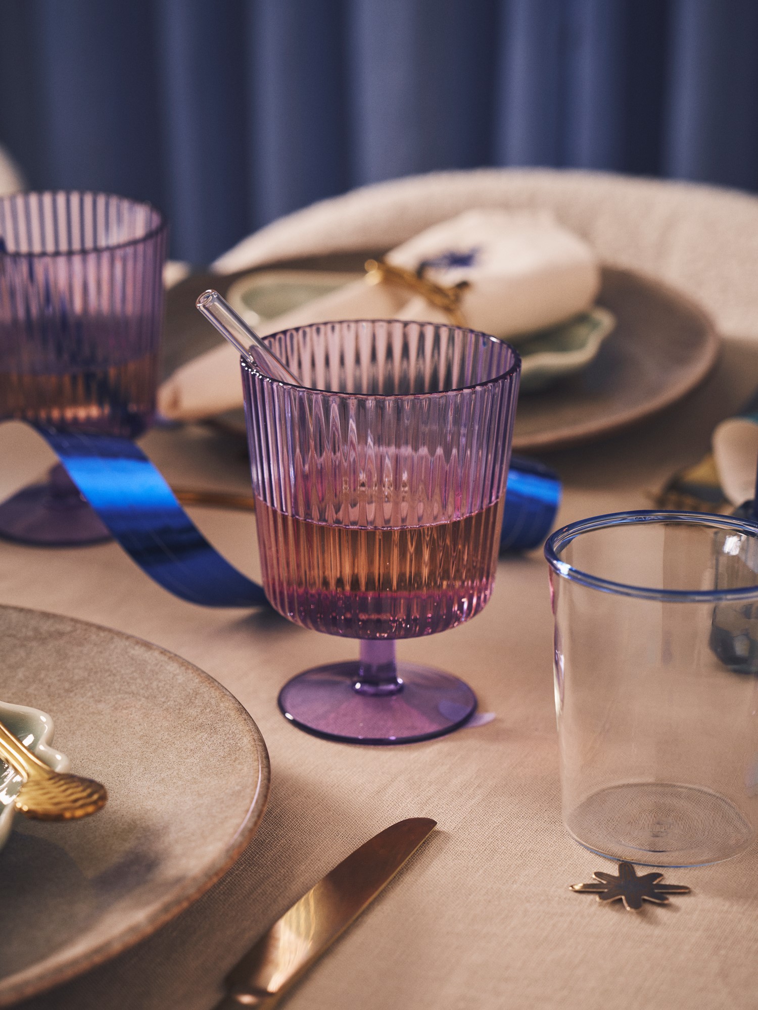 Reusable plastic wine glass