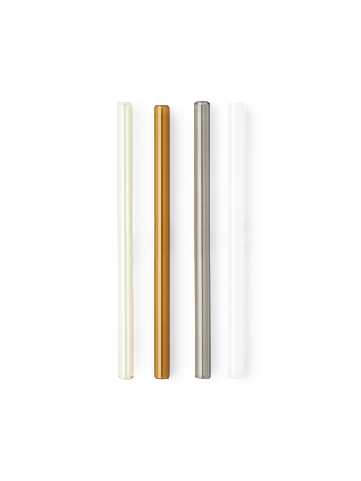 Glass straws 4-pack Glass. 14 cm. 4 pcs.