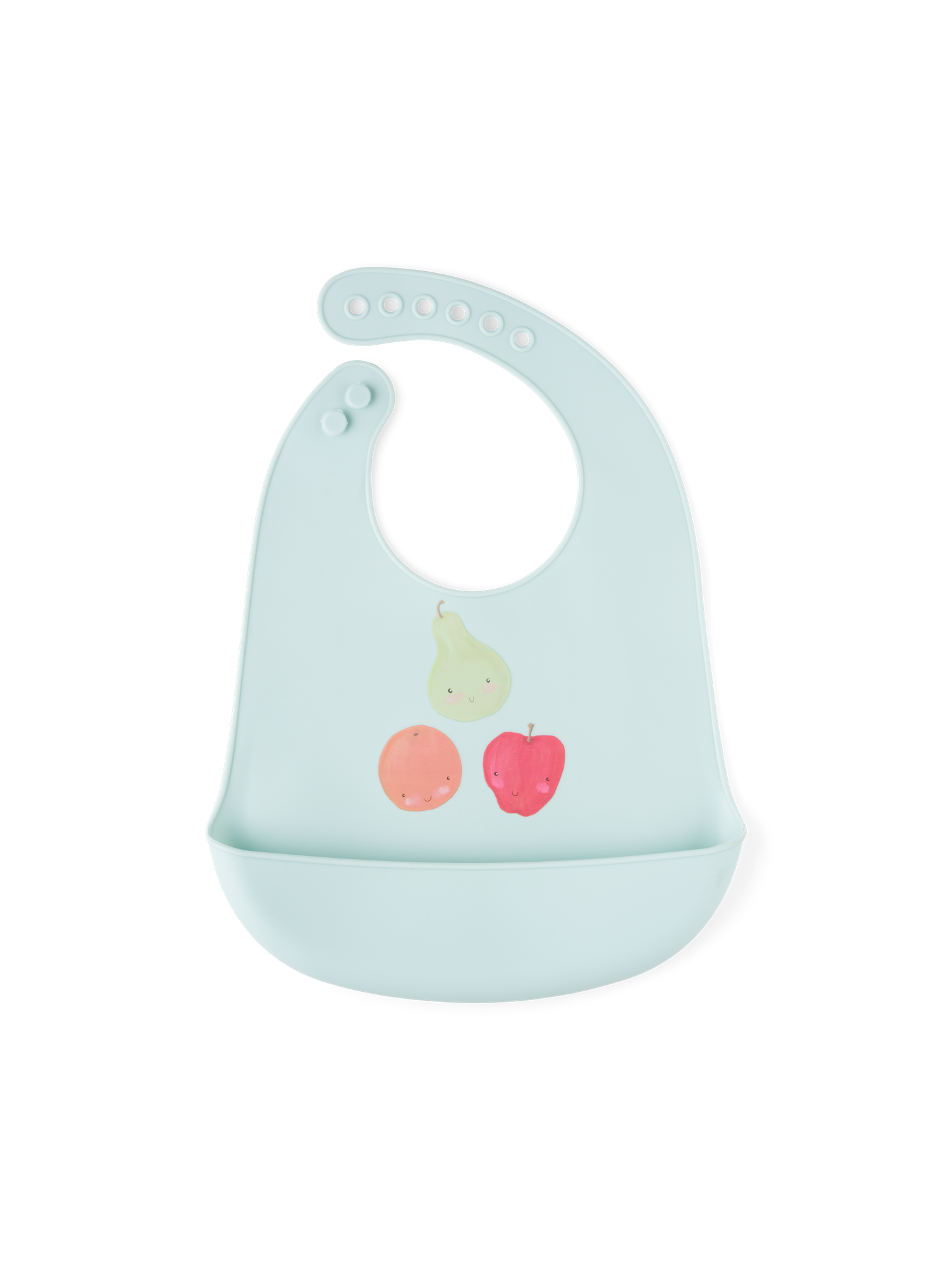 Food bib Silicone. 31 x 23 cm.