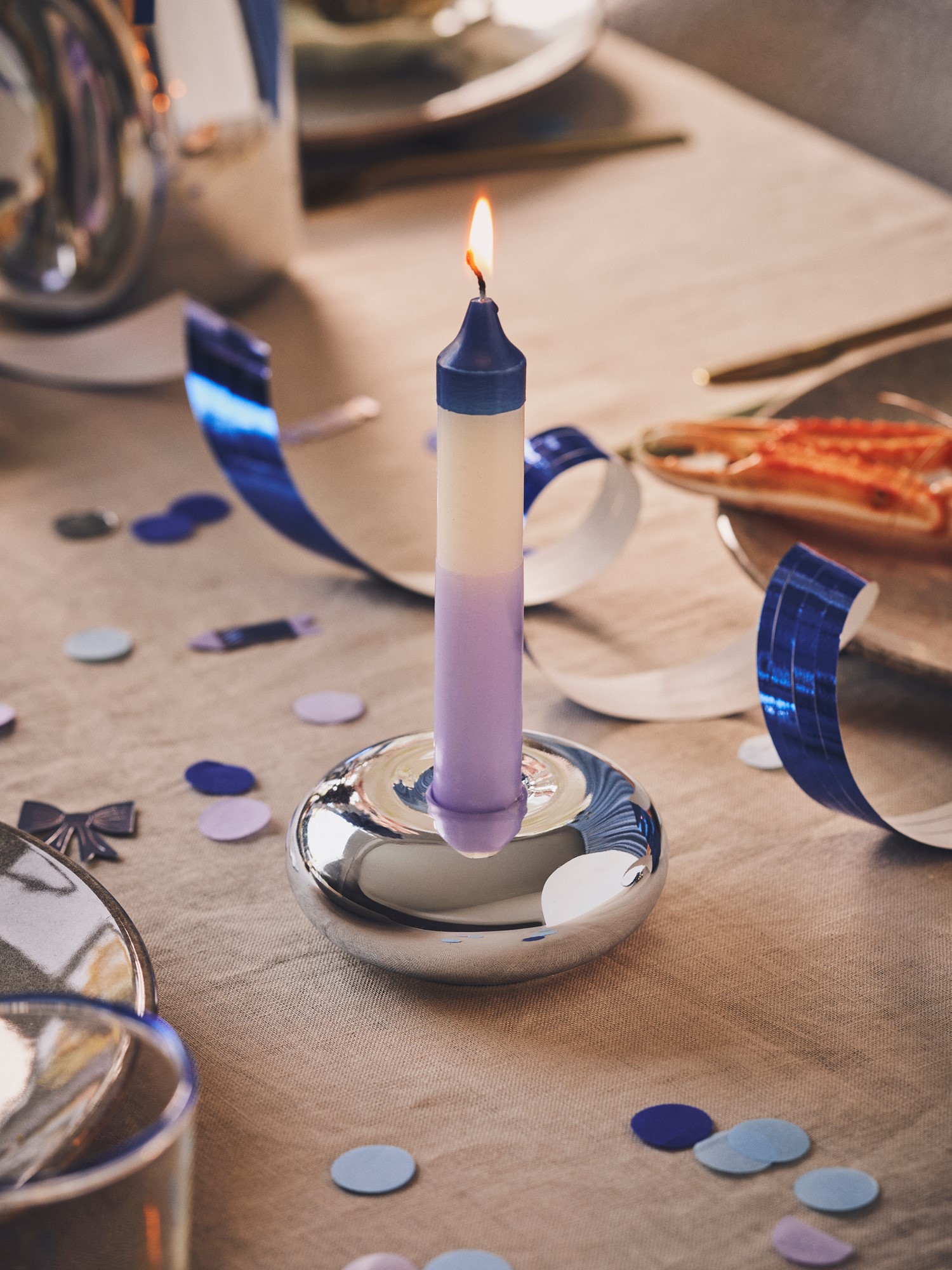 Candles 14 cm 2-pack 2.2 x 14 cm. 2 pcs. 7 hours.