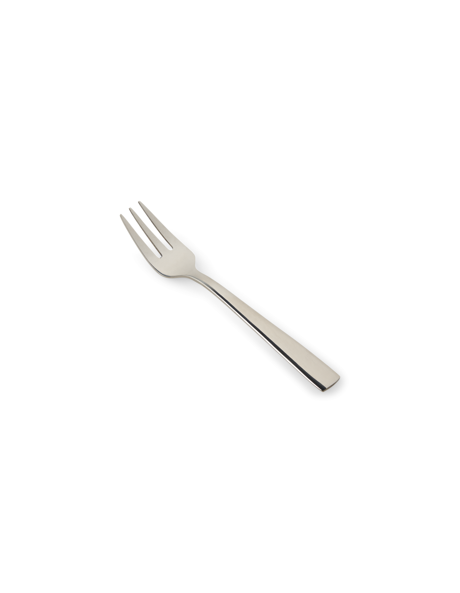Cake fork with shiny finish Stainless steel. 12.9 cm.