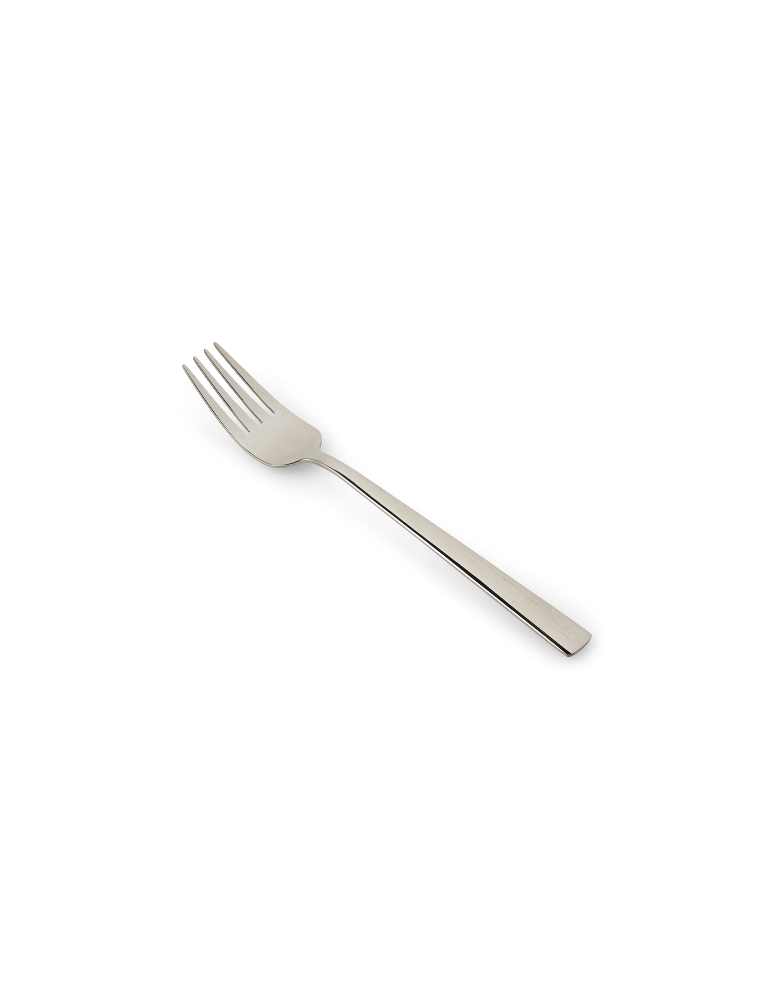 Fork with shiny finish Stainless steel. 20.1 cm.