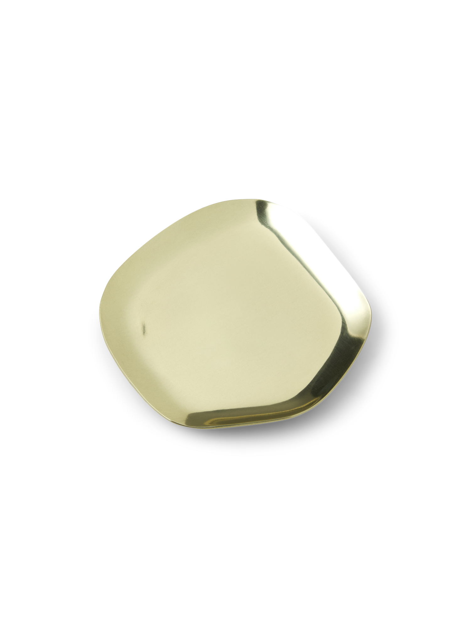 Candle plate Iron. 11 x 10 x 0.7 cm.