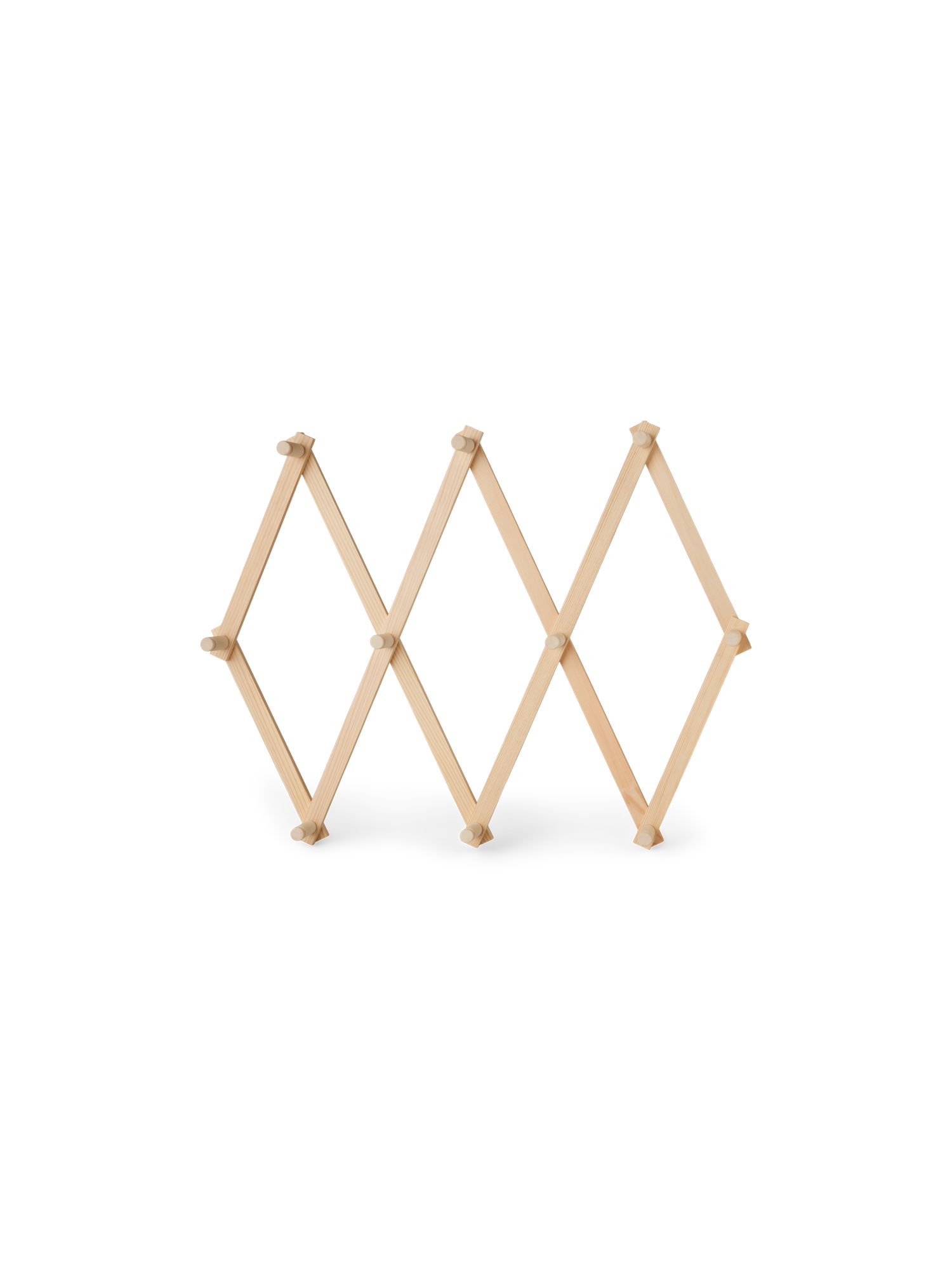 Expandable coat rack Pinewood. 95 x 35 cm.