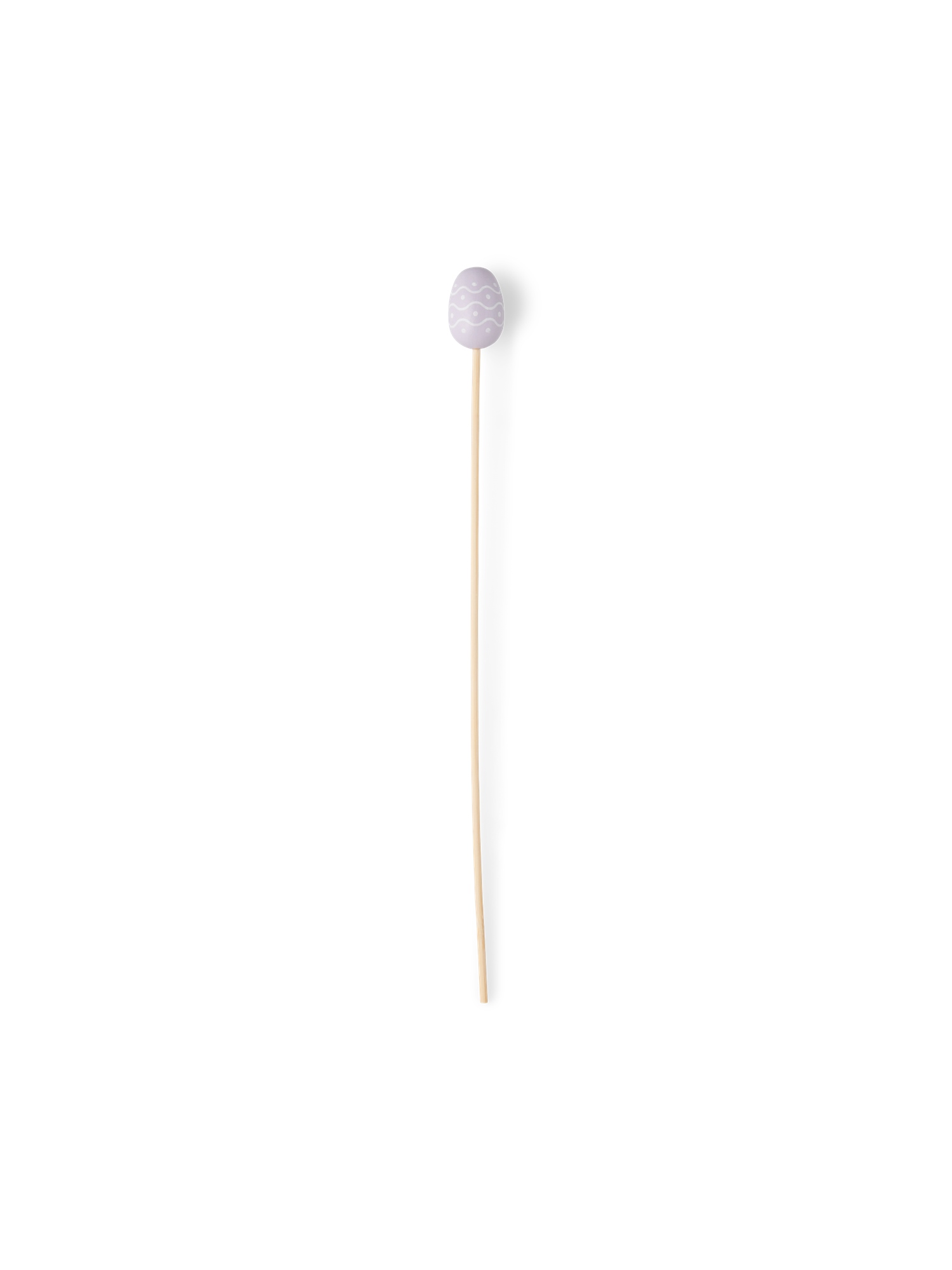 Egg on stick Poplar wood. 25 cm.