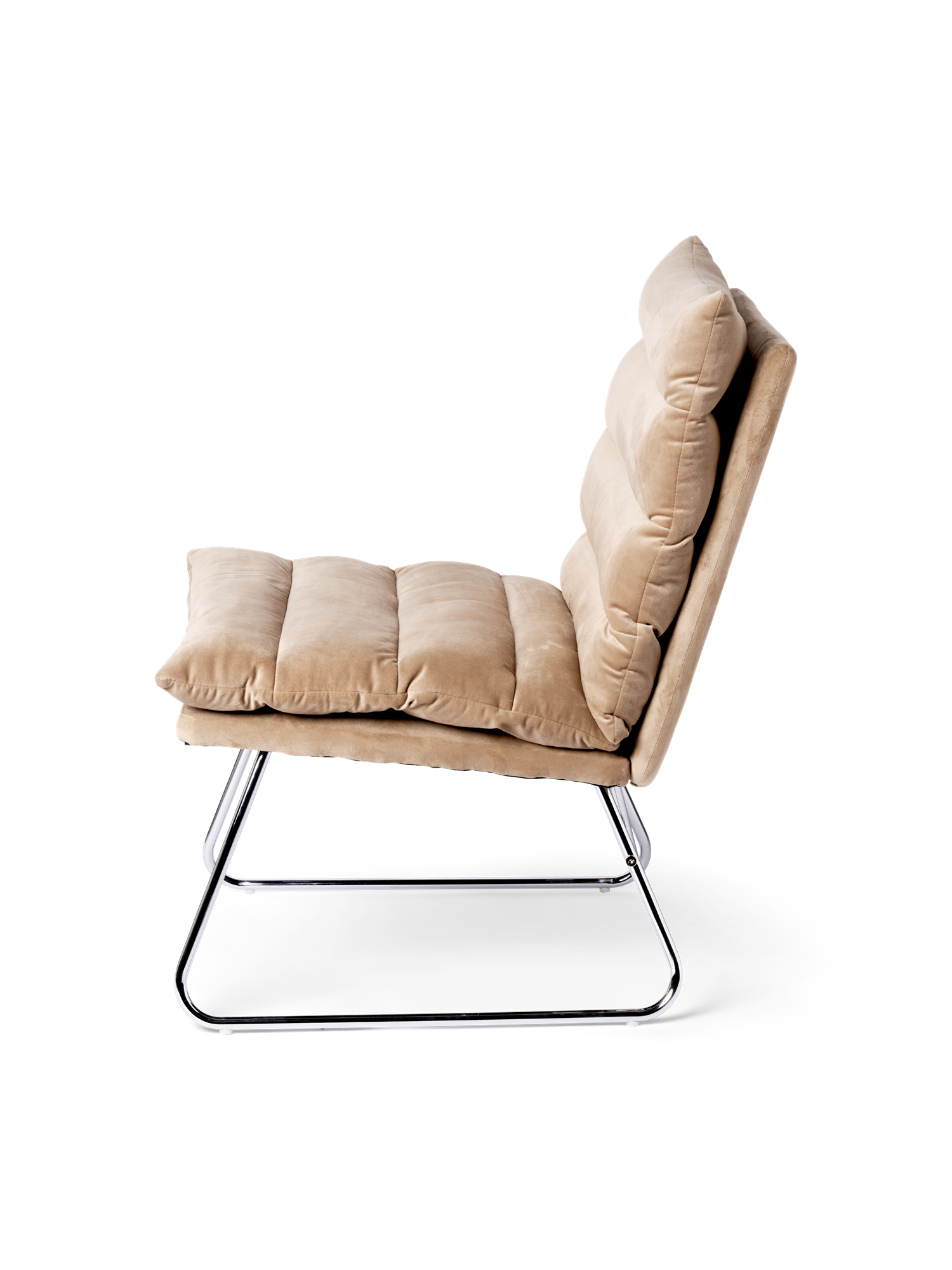 Lounge chair 55 x 61.4 x 53.9 cm. Removable cushions.