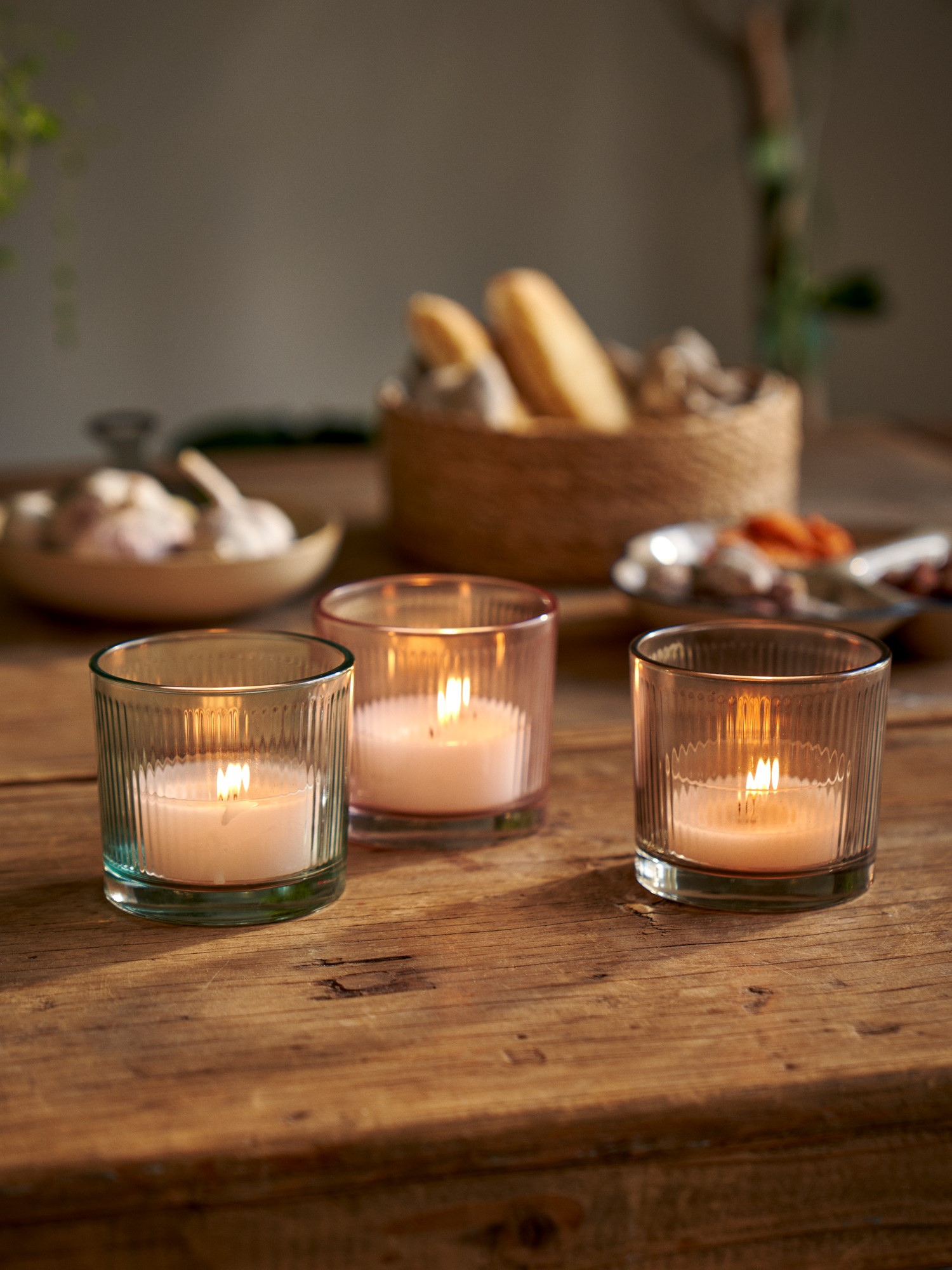 Jumbo tealight candles Paraffin. 4 pcs.