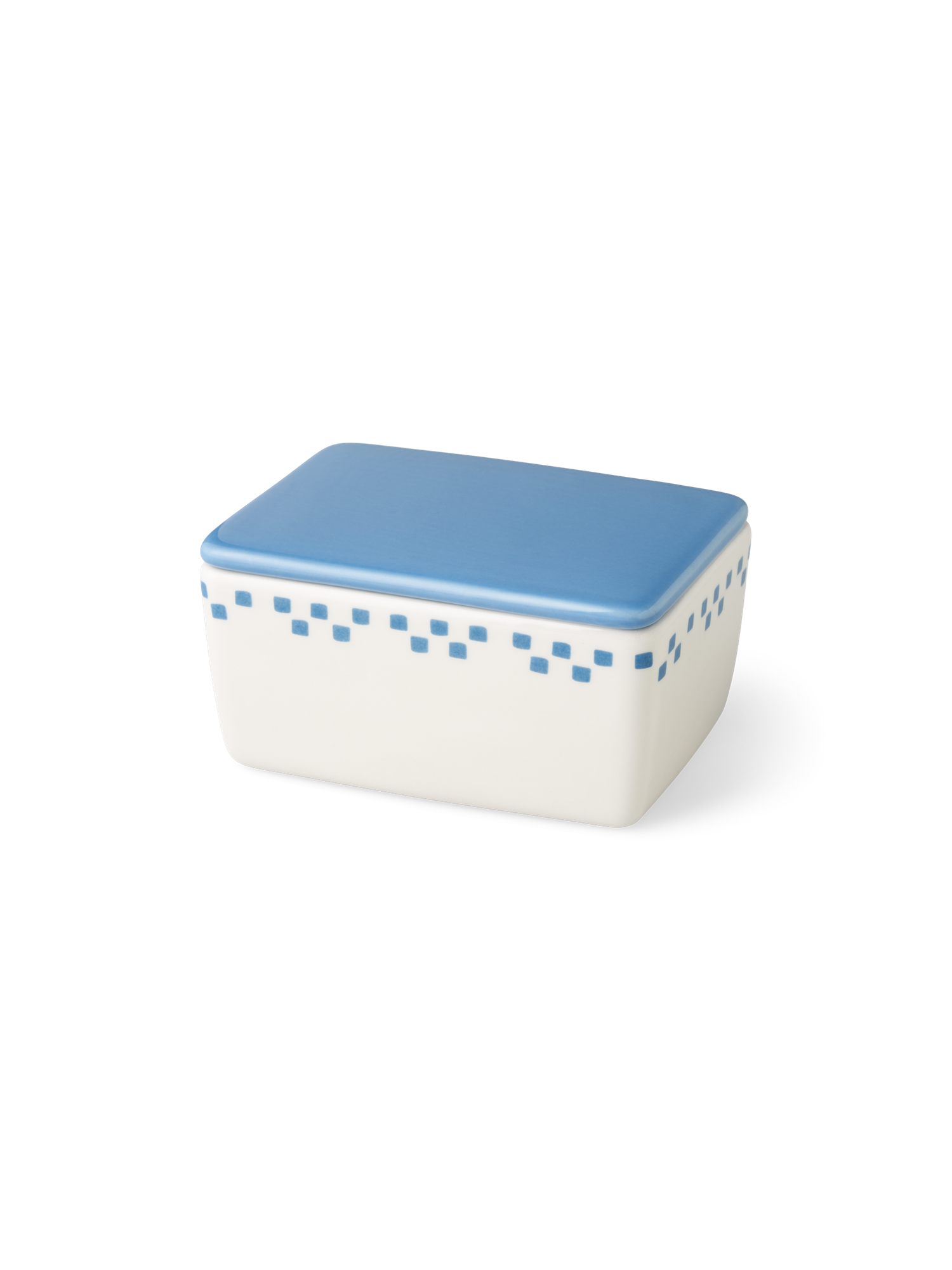 Butter dish Dolomite. 12.5 x 9 cm.