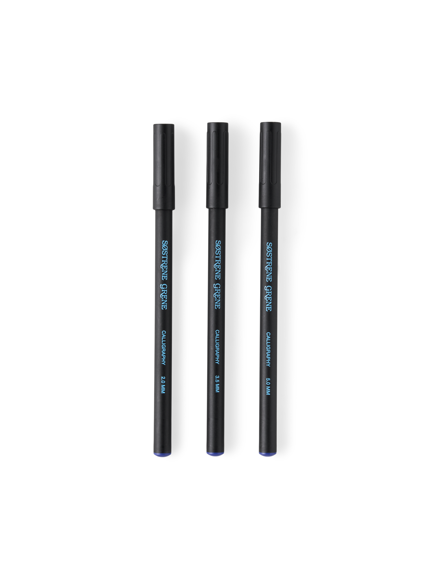 Calligraphy set Water-based ink. 2.0/3.5/5.0 mm. 3 pcs.